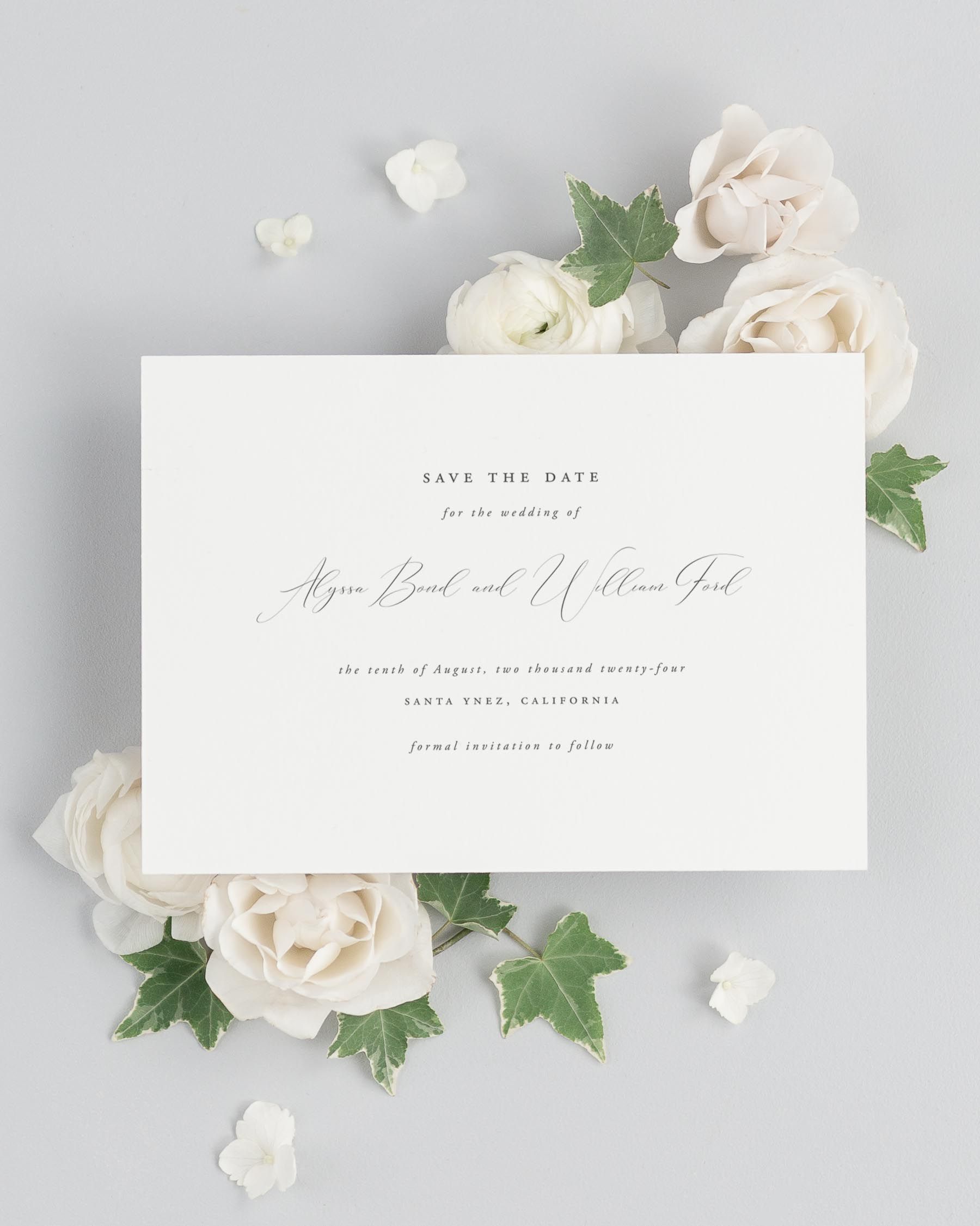 Alyssa Save the Dates