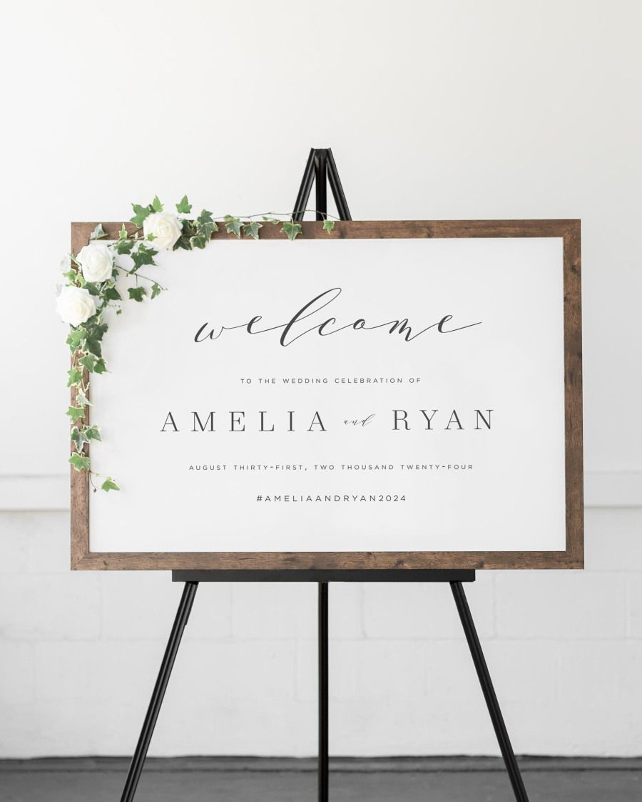 Amelia Welcome Signs