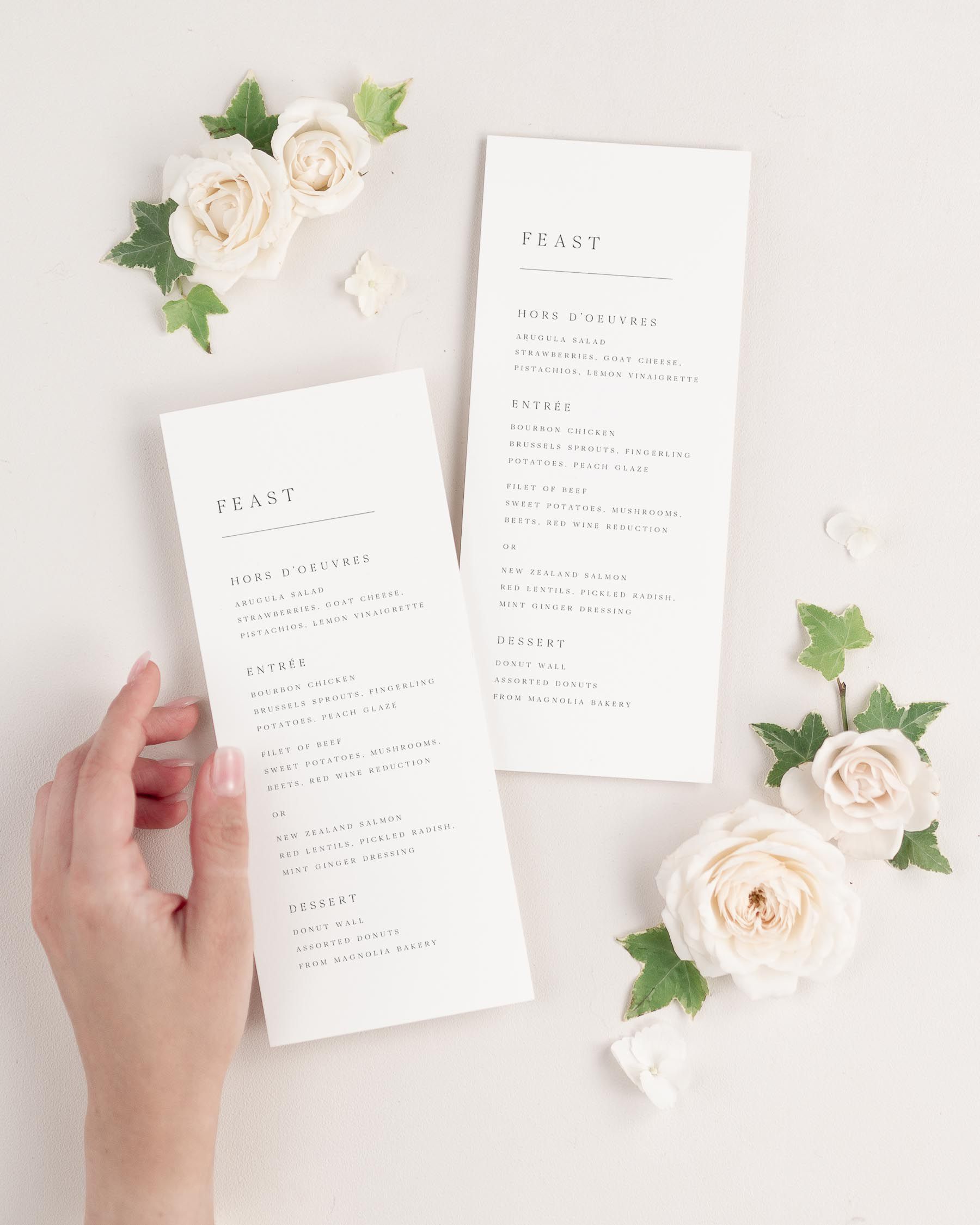 Annalena Menus