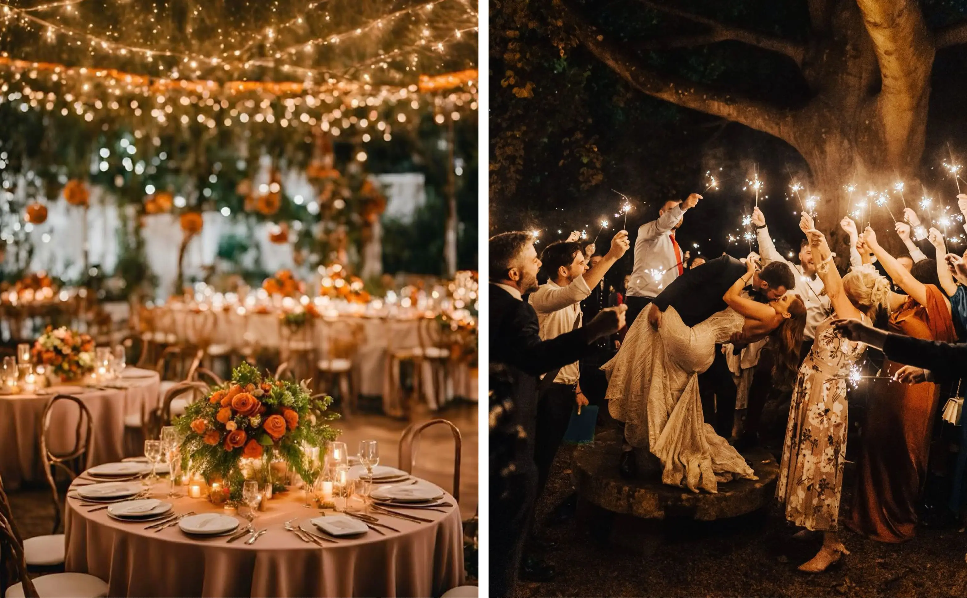 2025 Fall Wedding Inspiration Collage with Kendall Wedding Invitations