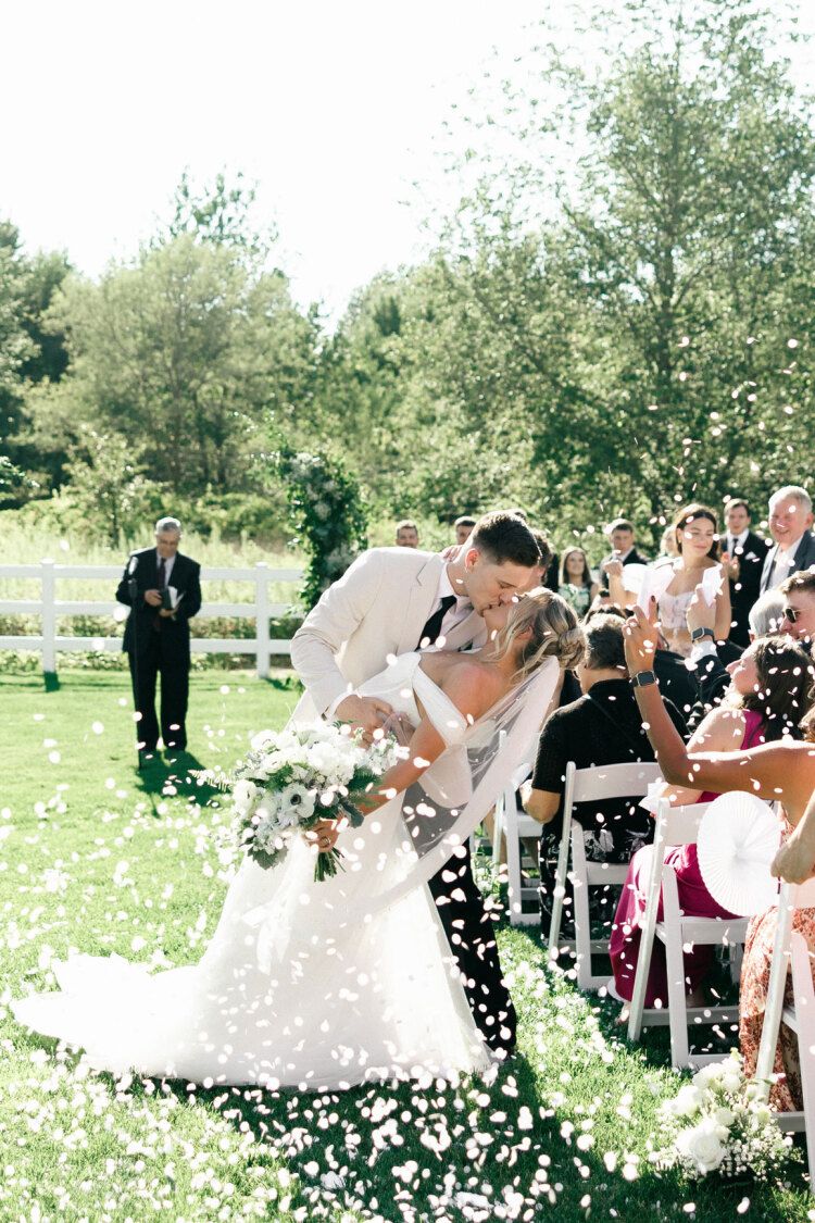 Blog: Elegant August Wedding at Venue Bella Giornata: Mackenze + Nolan