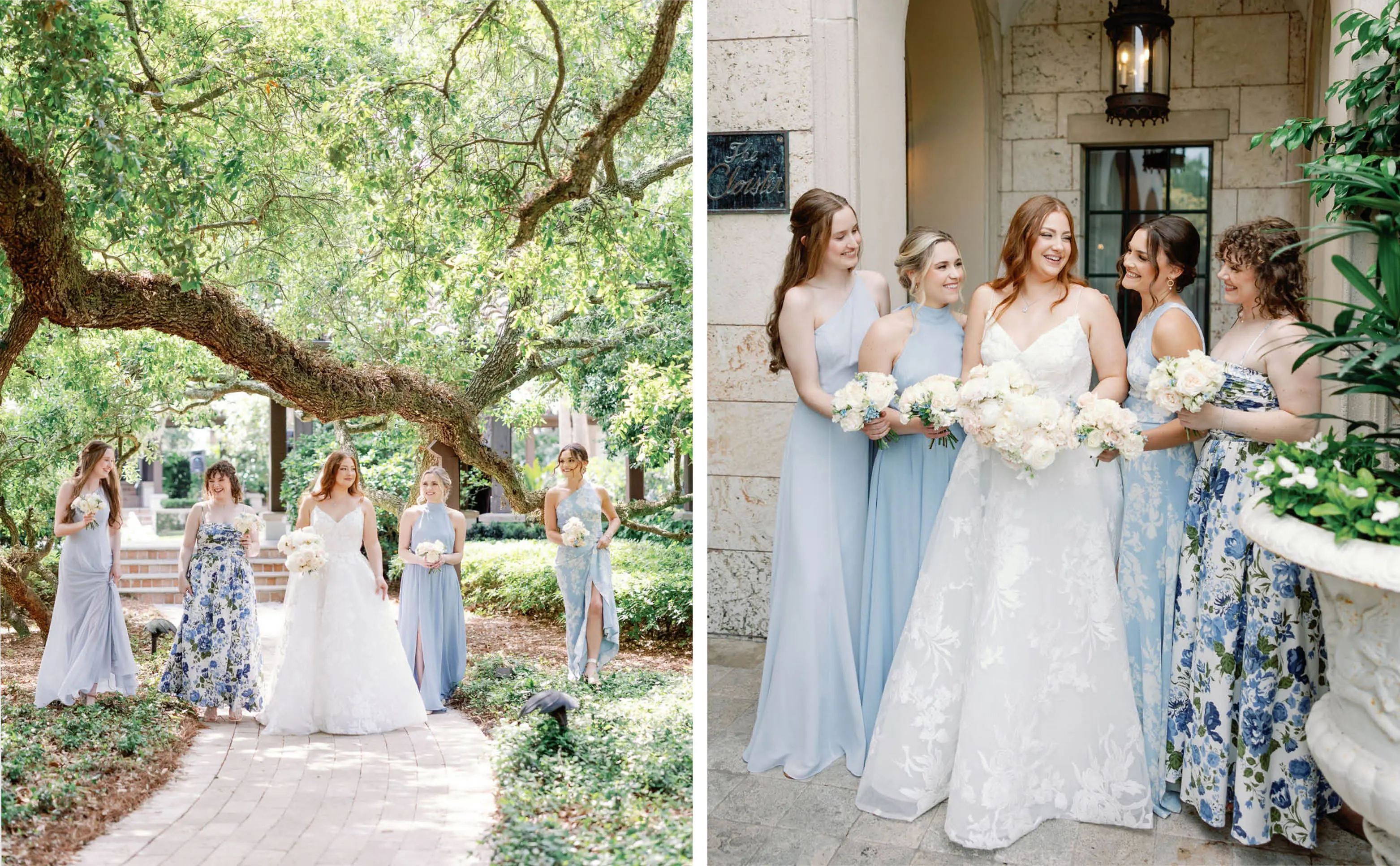 The Bride and Bridesmaids