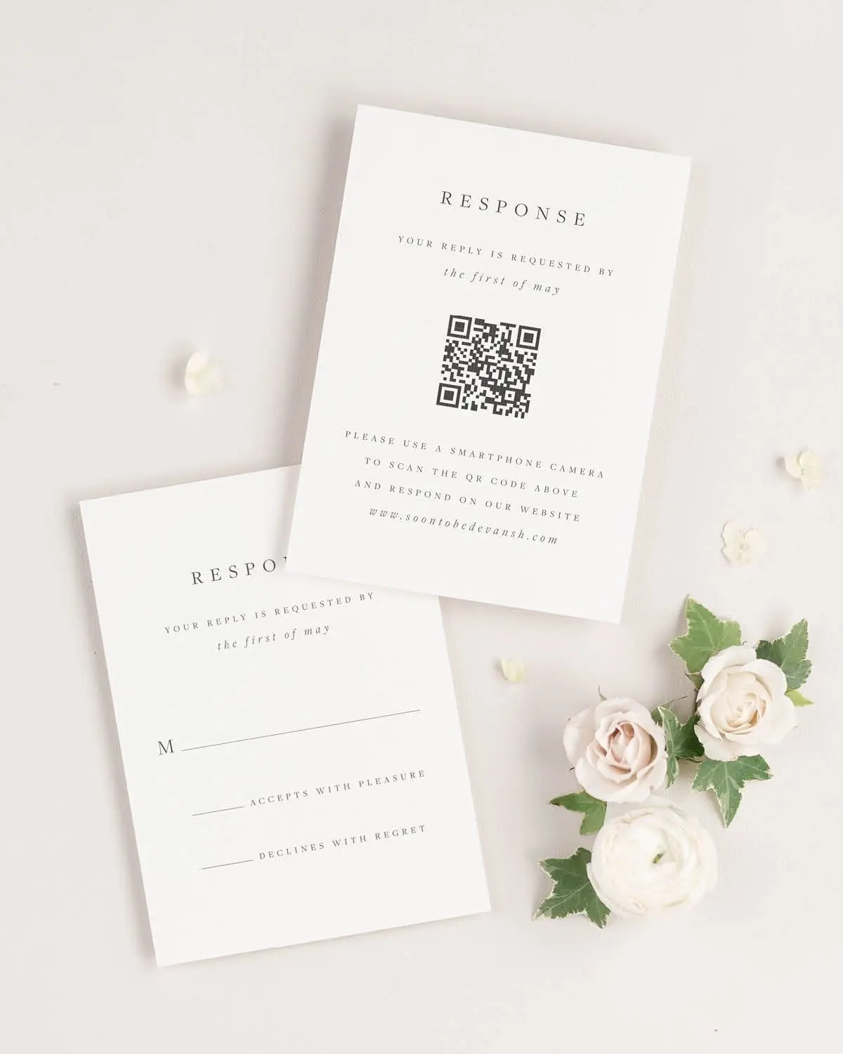 Priya Traditional and Online Response Cards