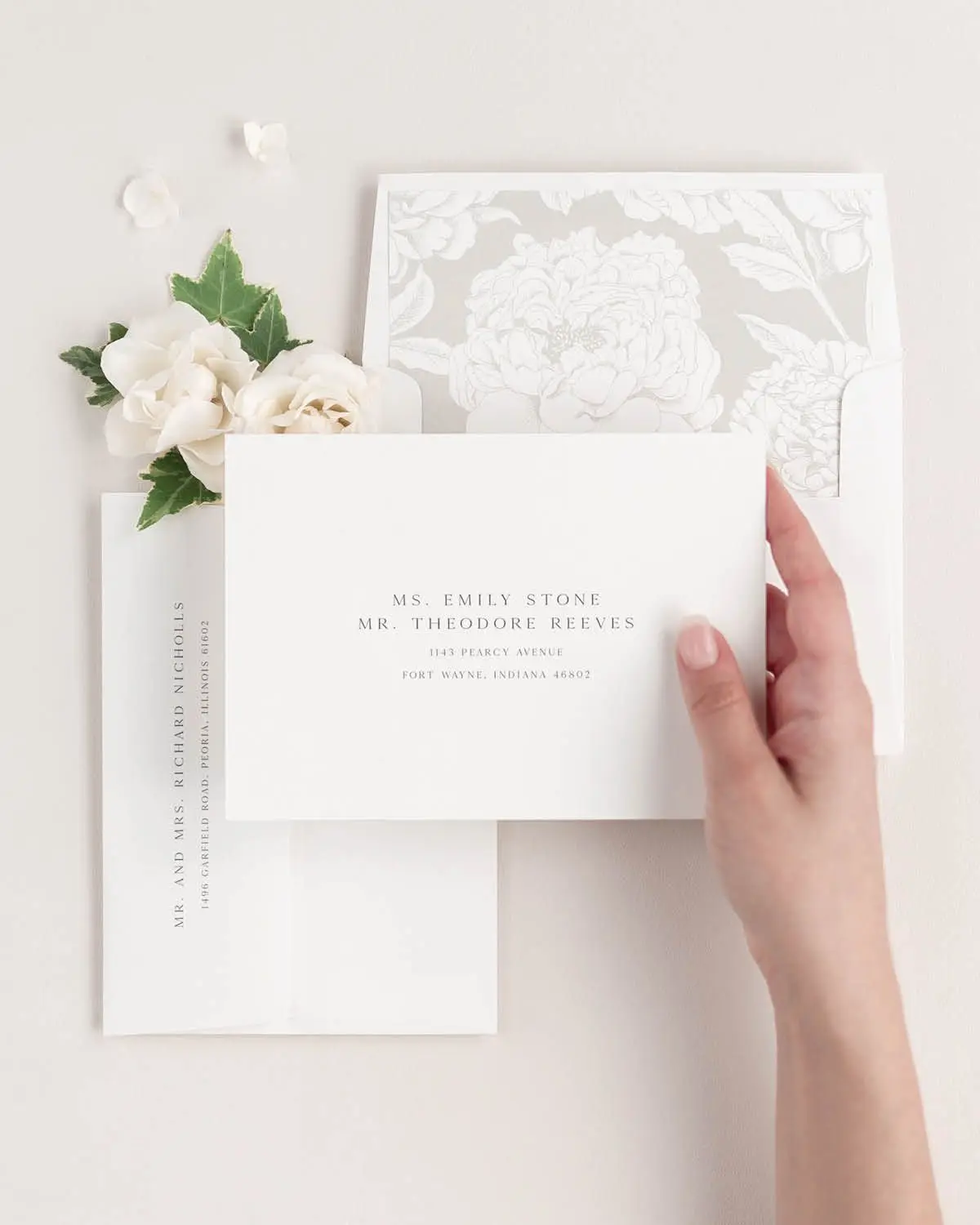 Wedding Invitations Addressed to an Unmarried Couple