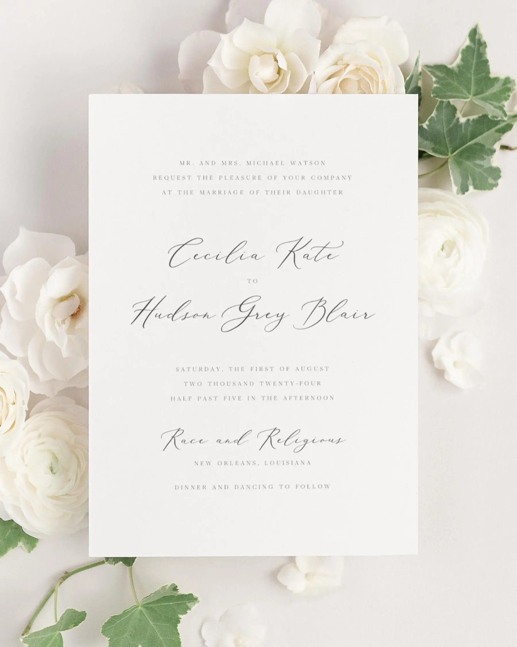 Cecilia Wedding Invitations