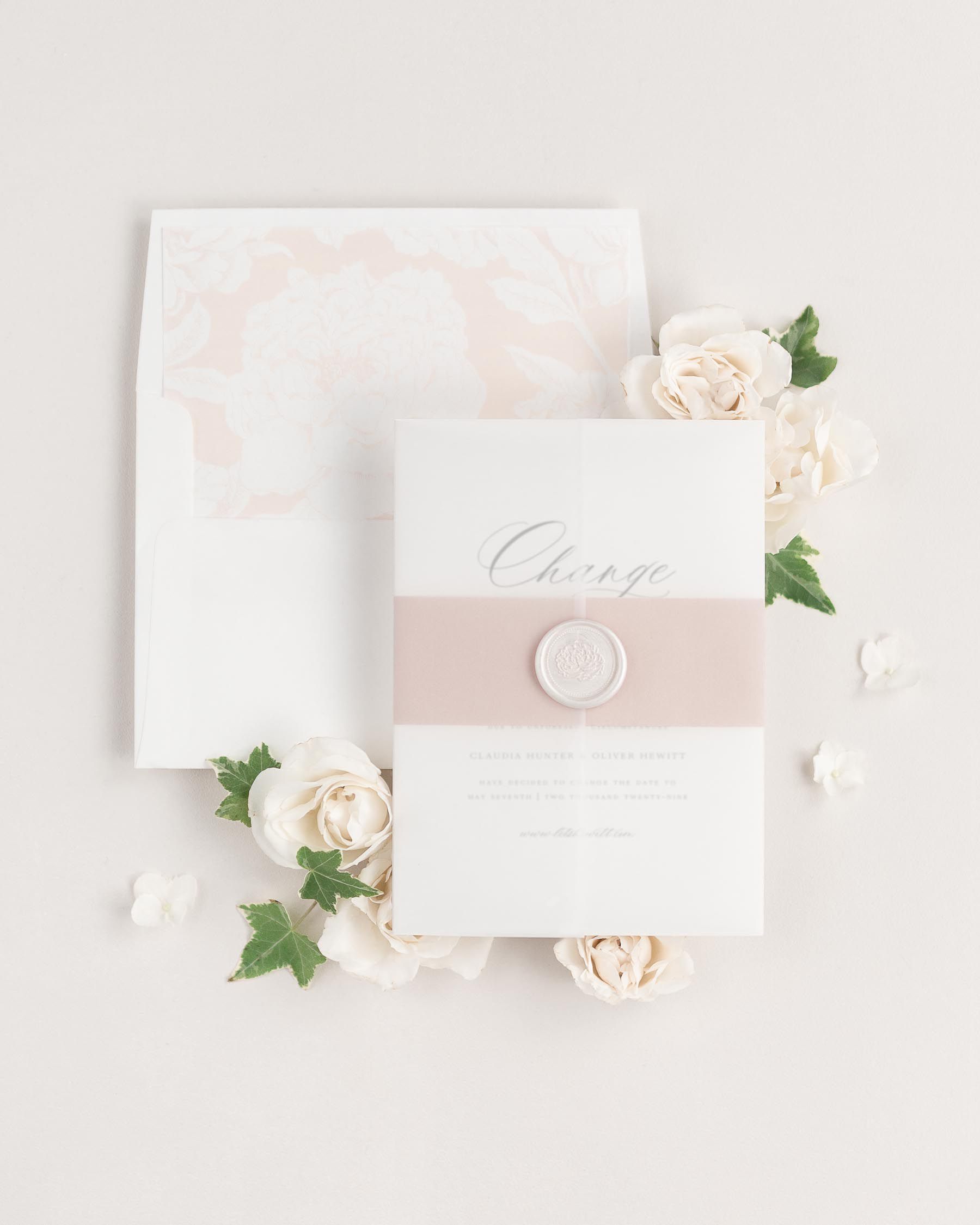 Claudia Wedding Postponement Announcements