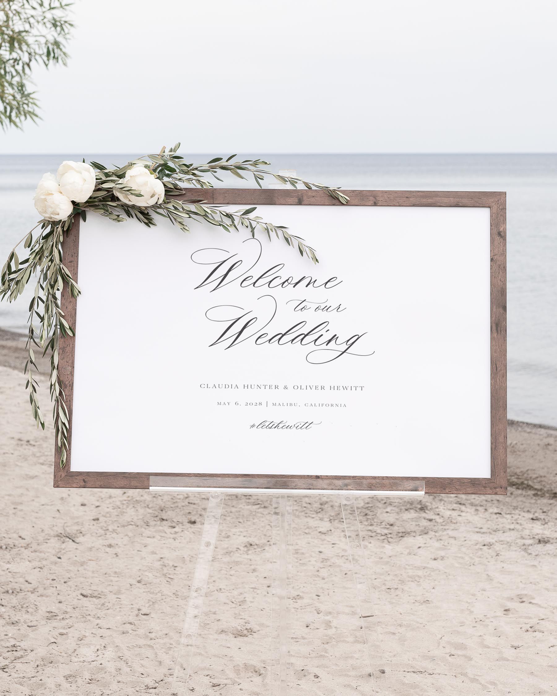 Claudia Welcome Signs