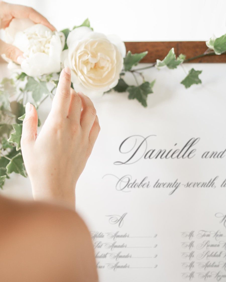 Danielle Seating Charts