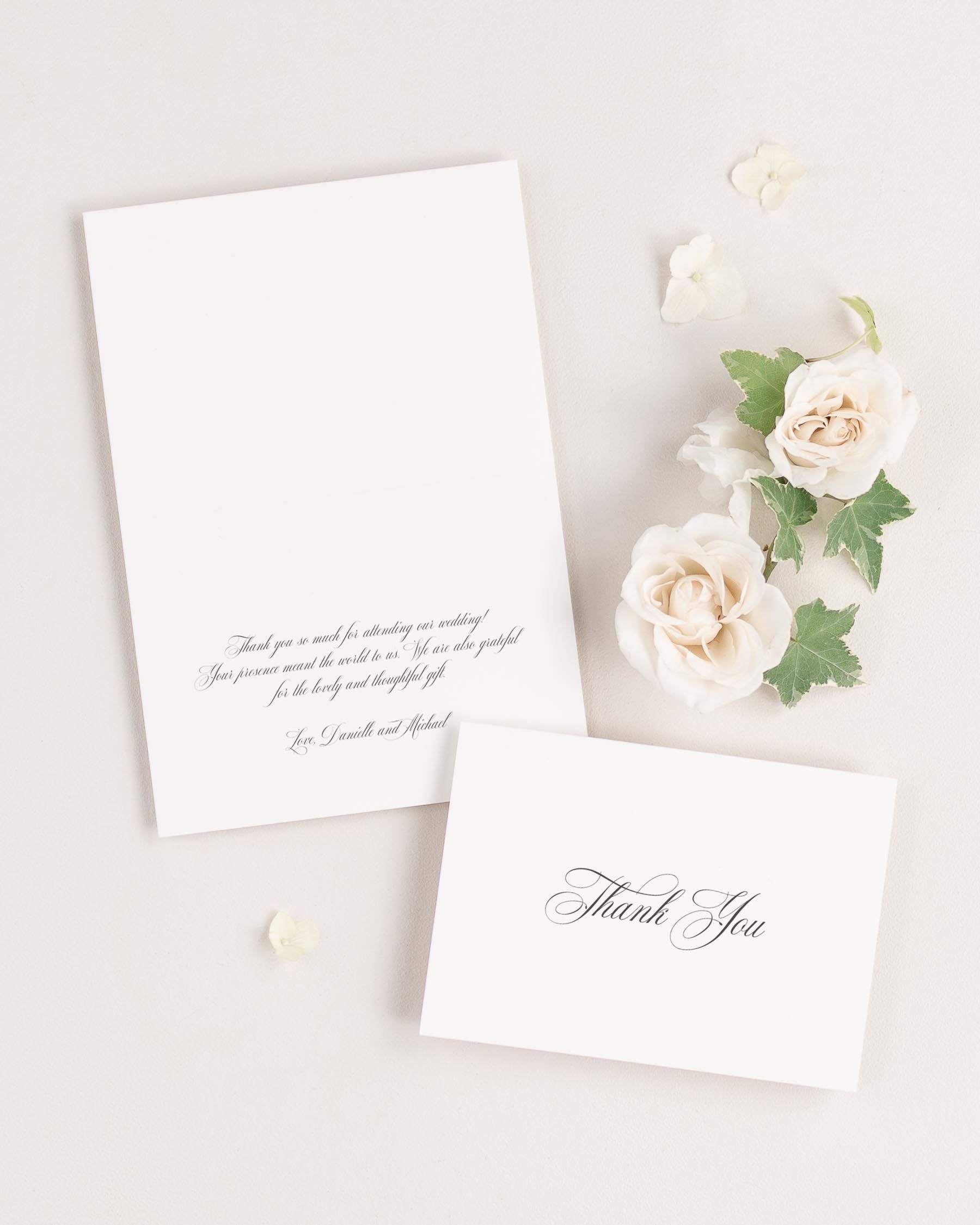 Danielle Thank You Cards