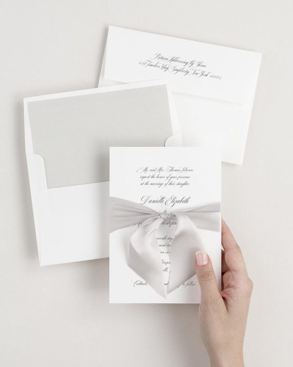 Danielle Wedding Invitations Shine Wedding Invitations