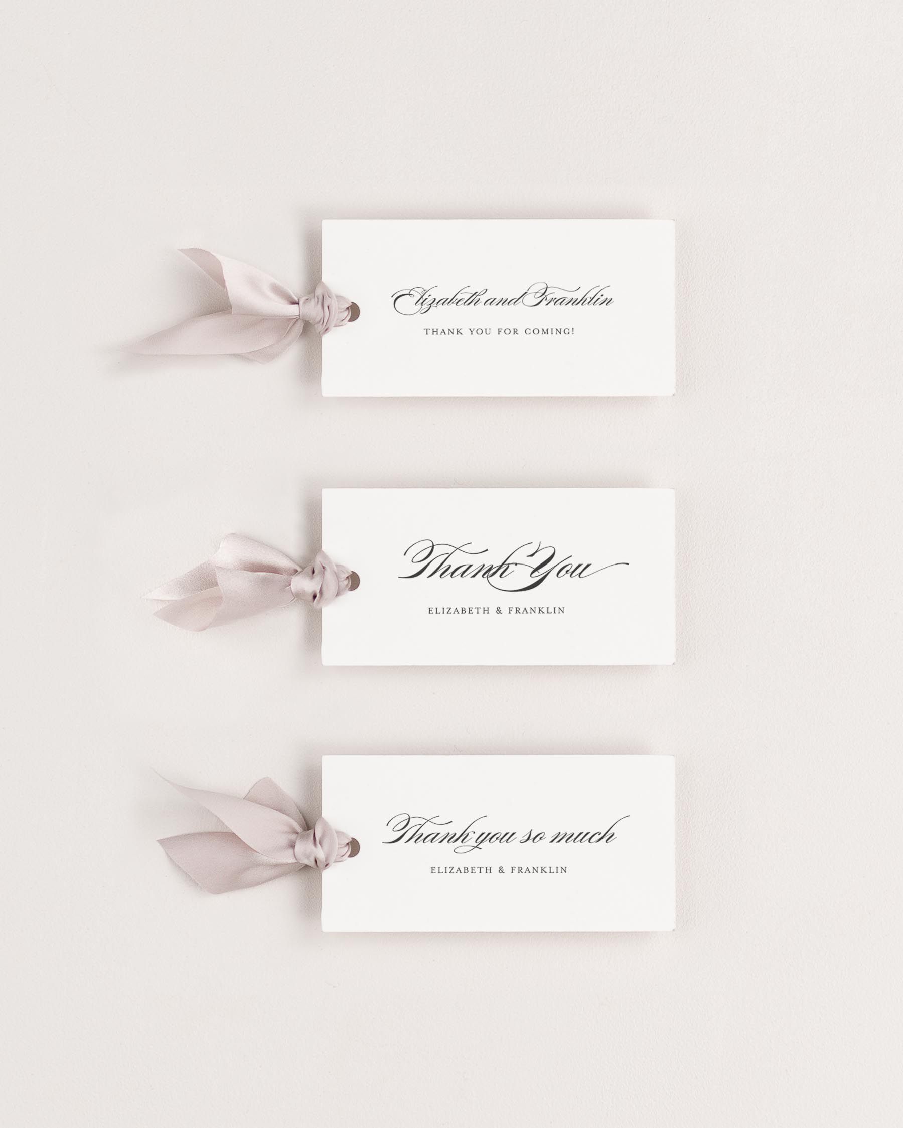 Elizabeth Favor Tags