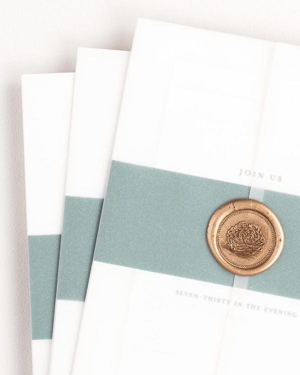 Elizabeth Letterpress Wedding Invitations