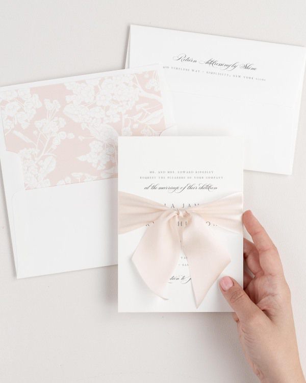 Ella wedding invitations
