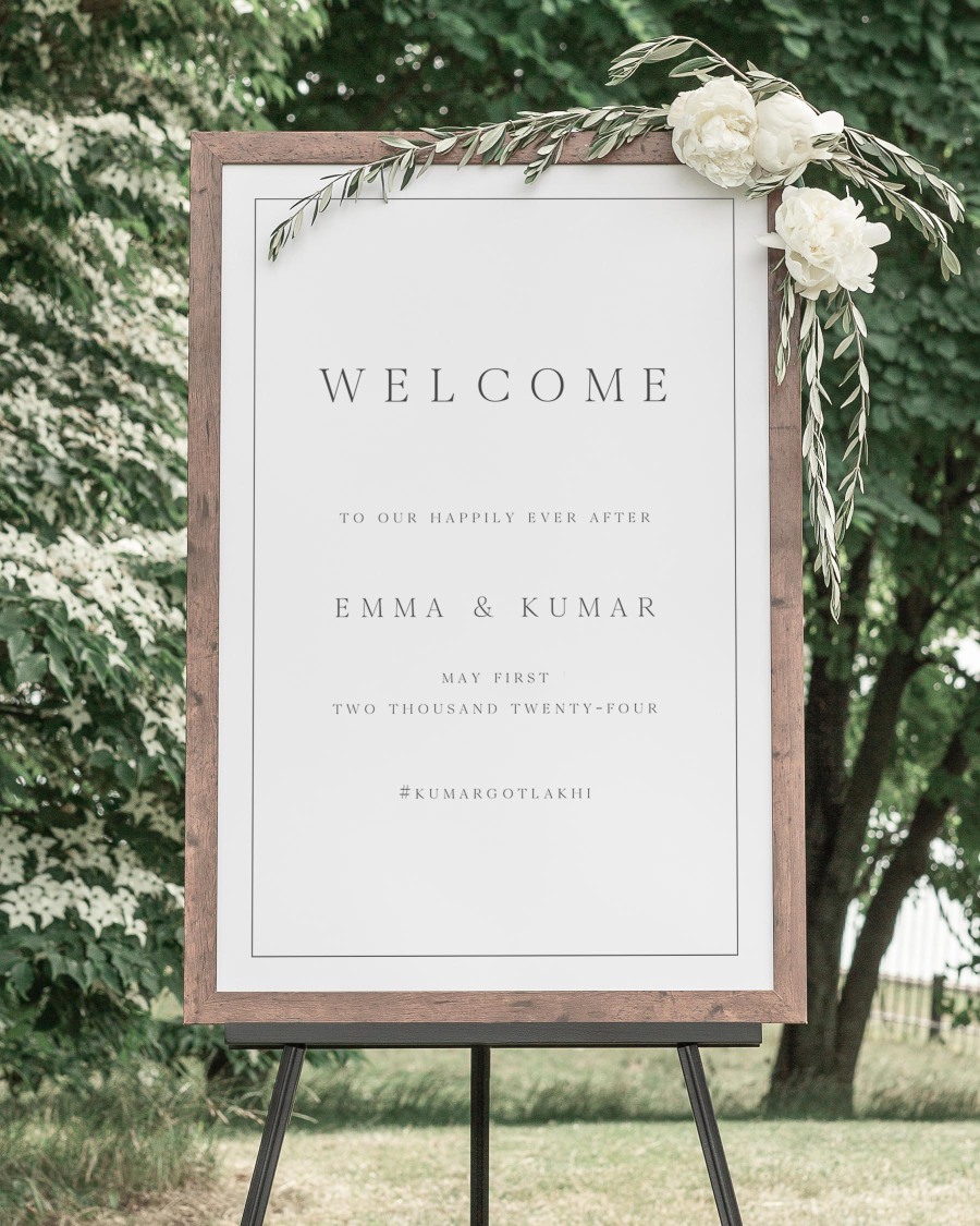 Emma Welcome Signs