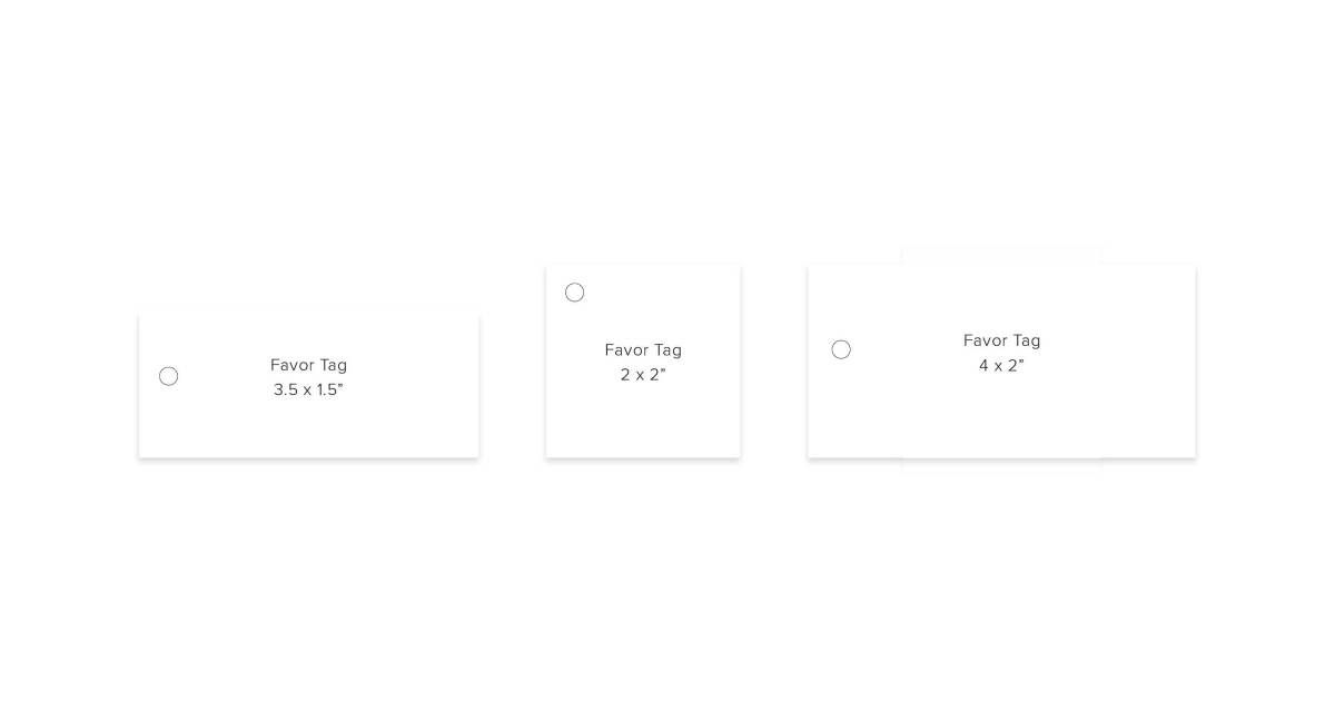 Favor Tags Diagram