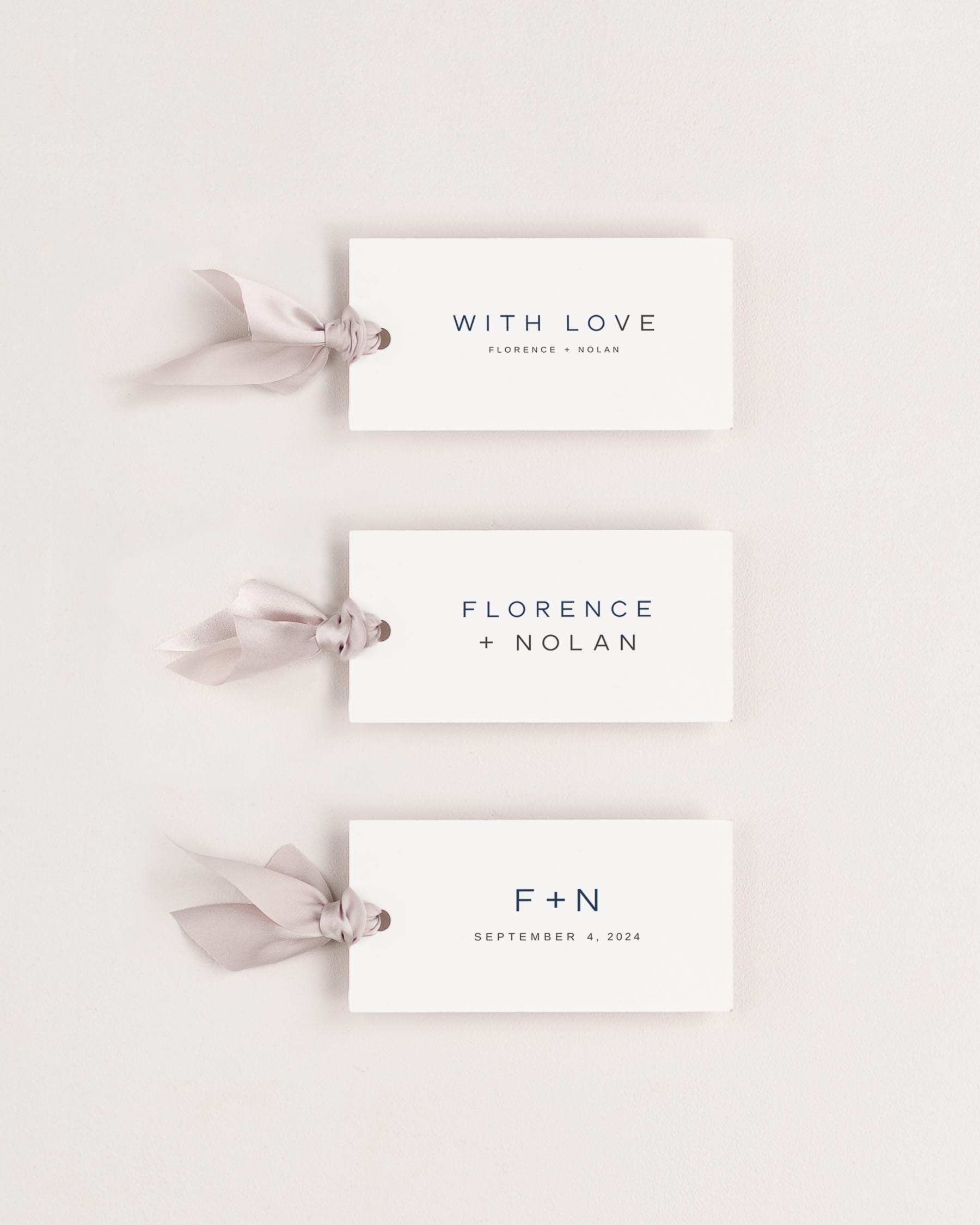 Florence Favor Tags