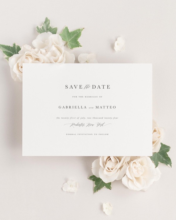 Gabriella Save the Dates