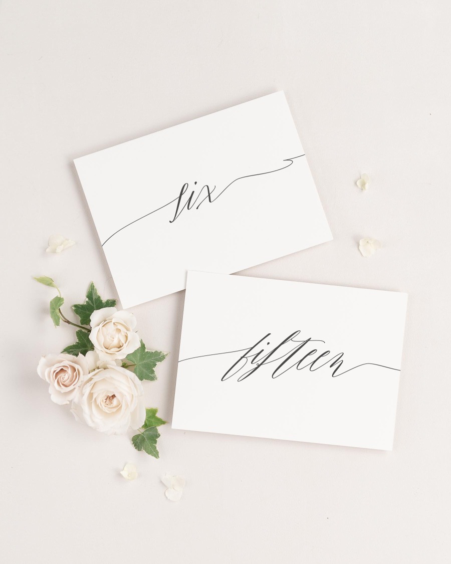 Gabriella Table Numbers