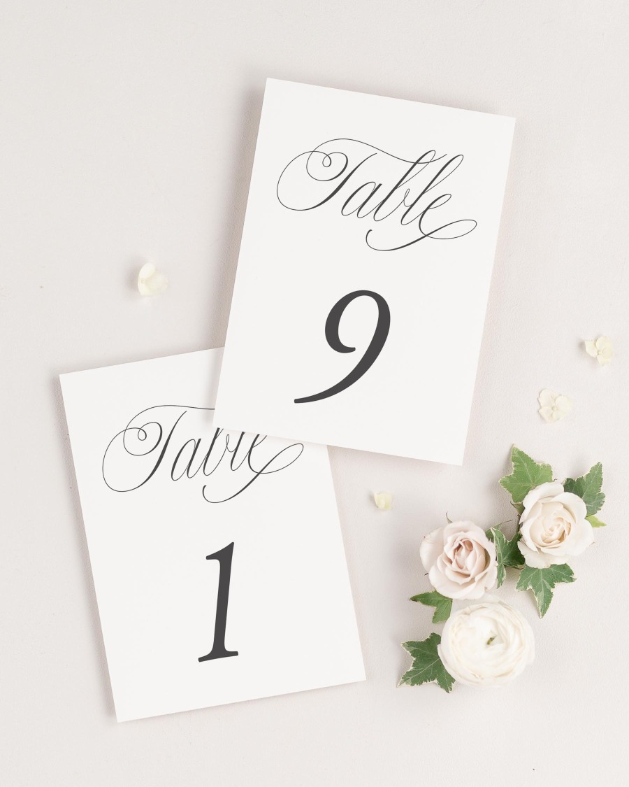 Garden Elegance Table Numbers