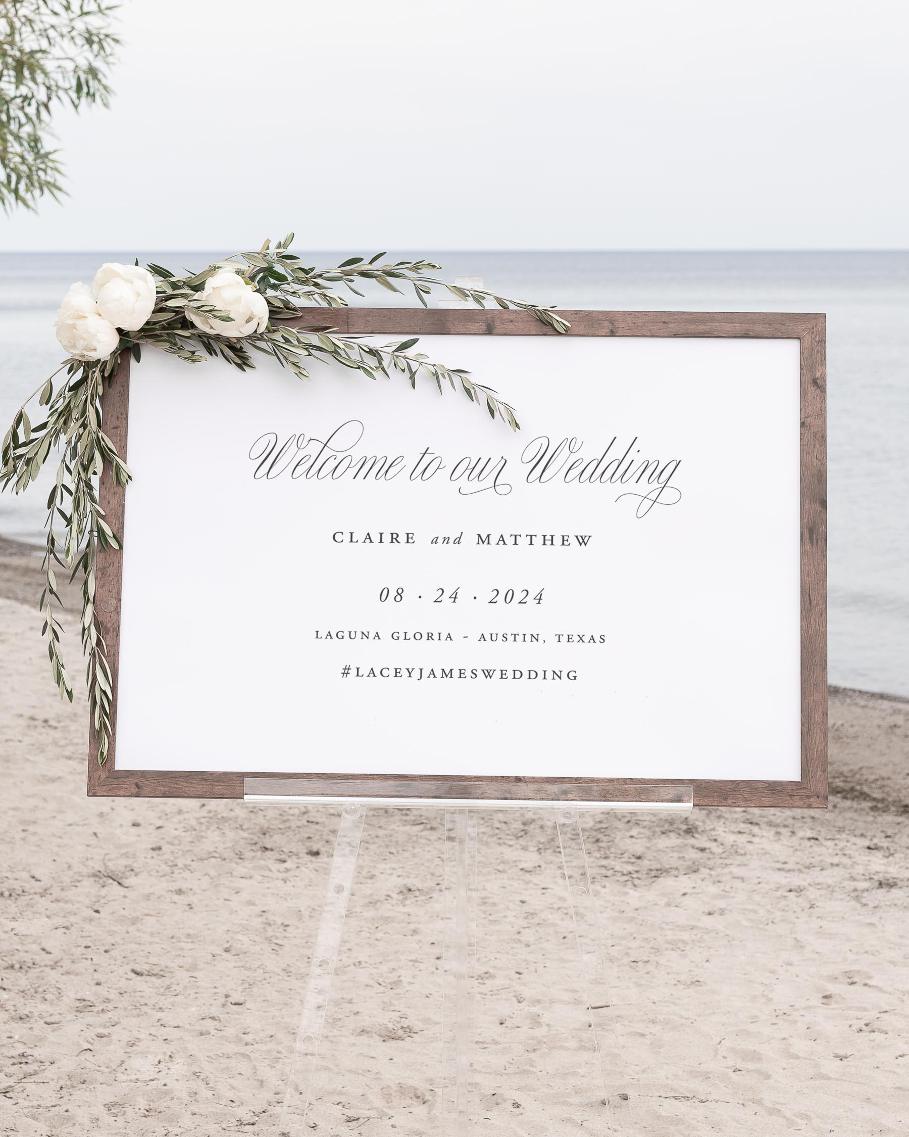 Garden Elegance Welcome Signs