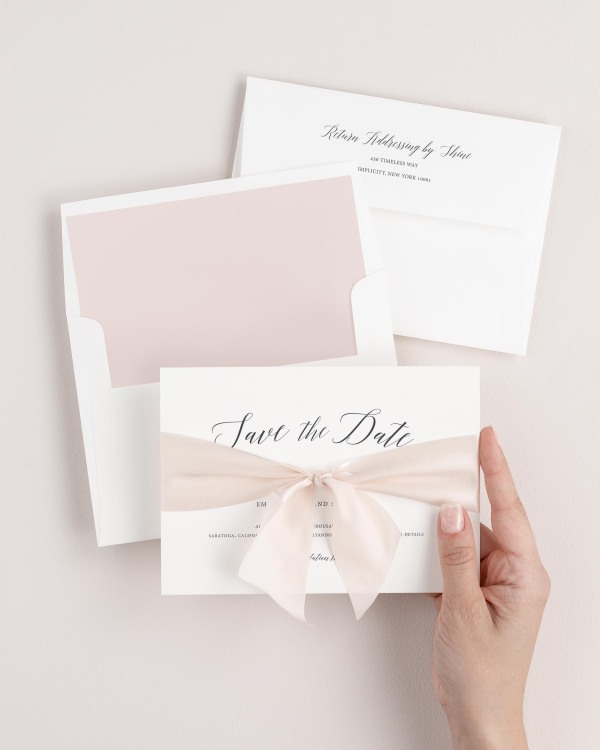 Garden Romance Save the Dates