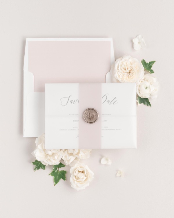 Garden Romance Save the Dates