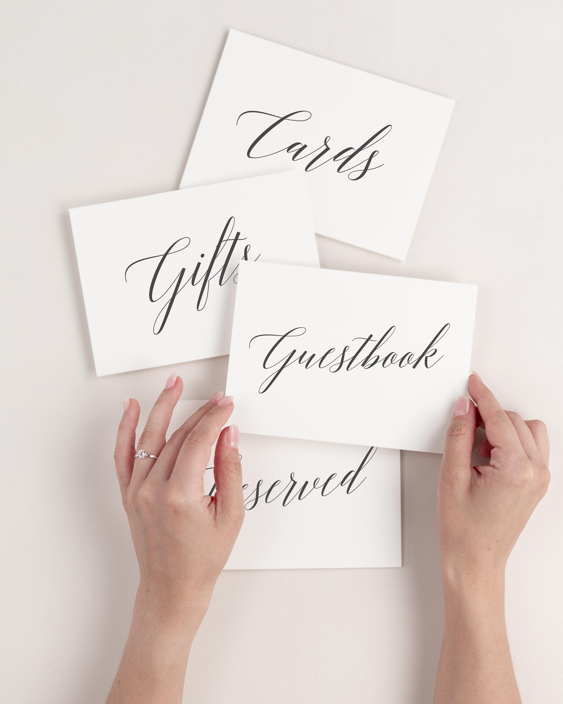 Garden Romance Signs