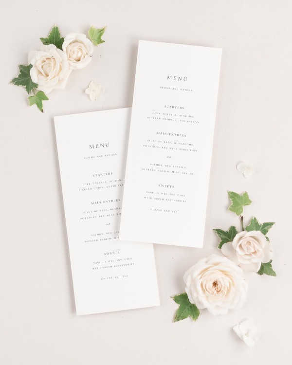Gemma Menus
