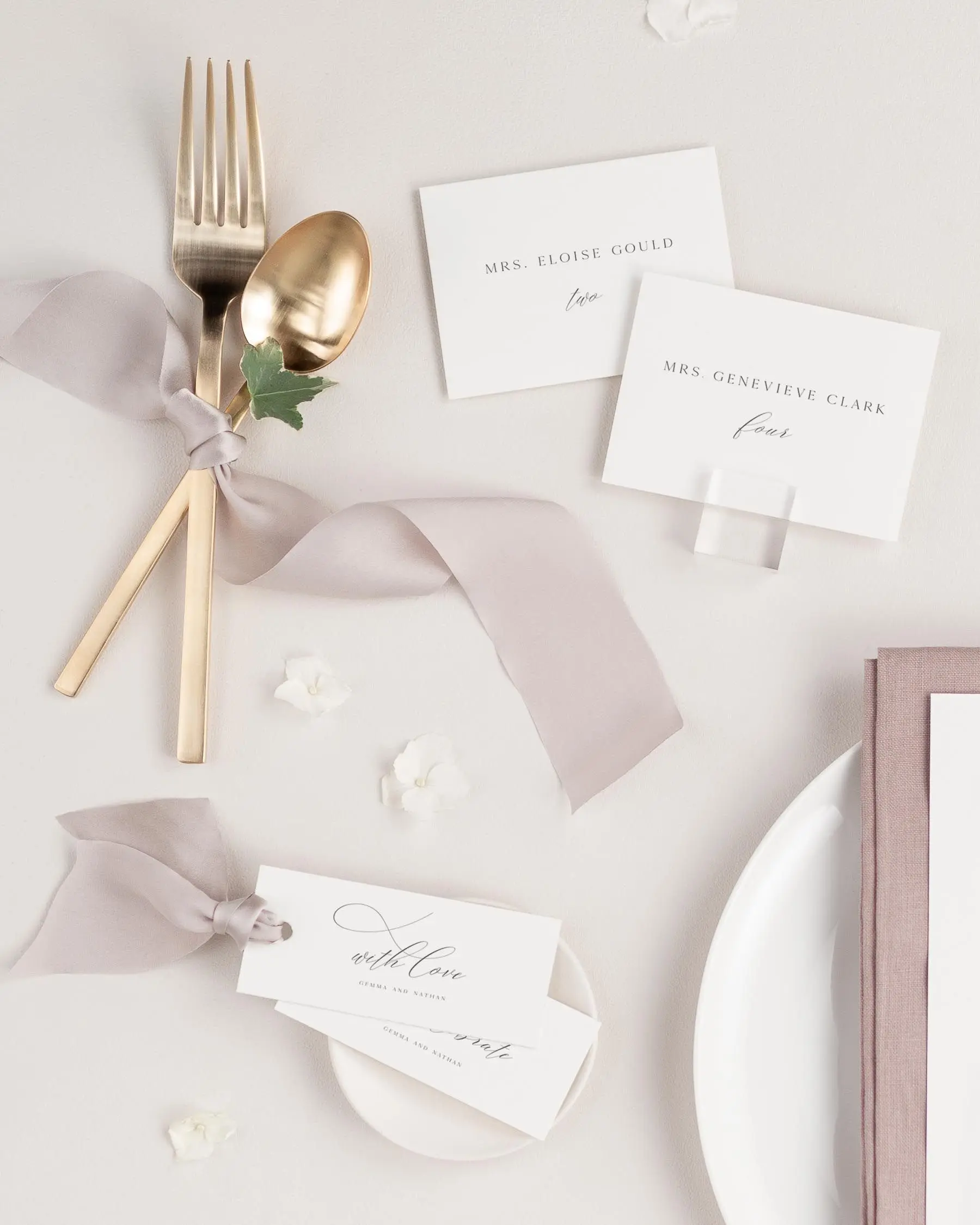 Gemma Place Cards and Favor Tags