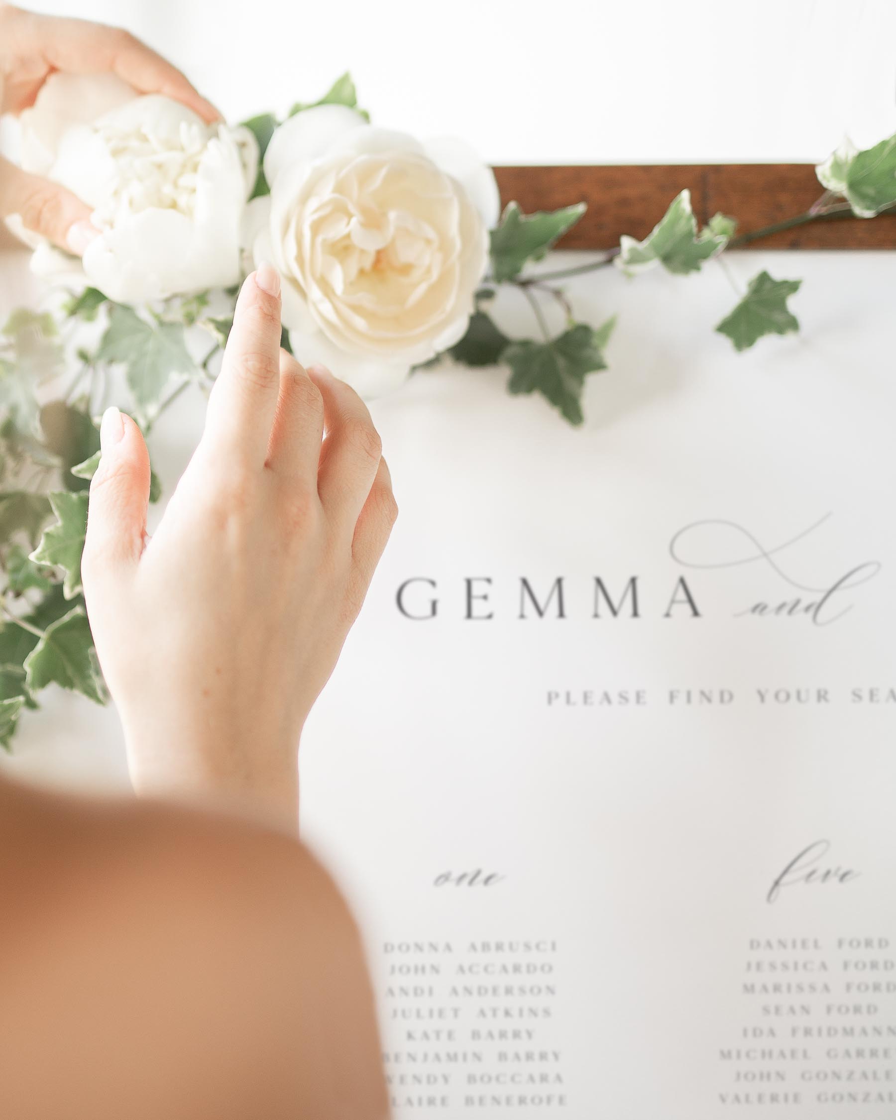 Gemma Seating Charts