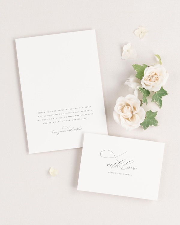 Gemma Thank You Cards