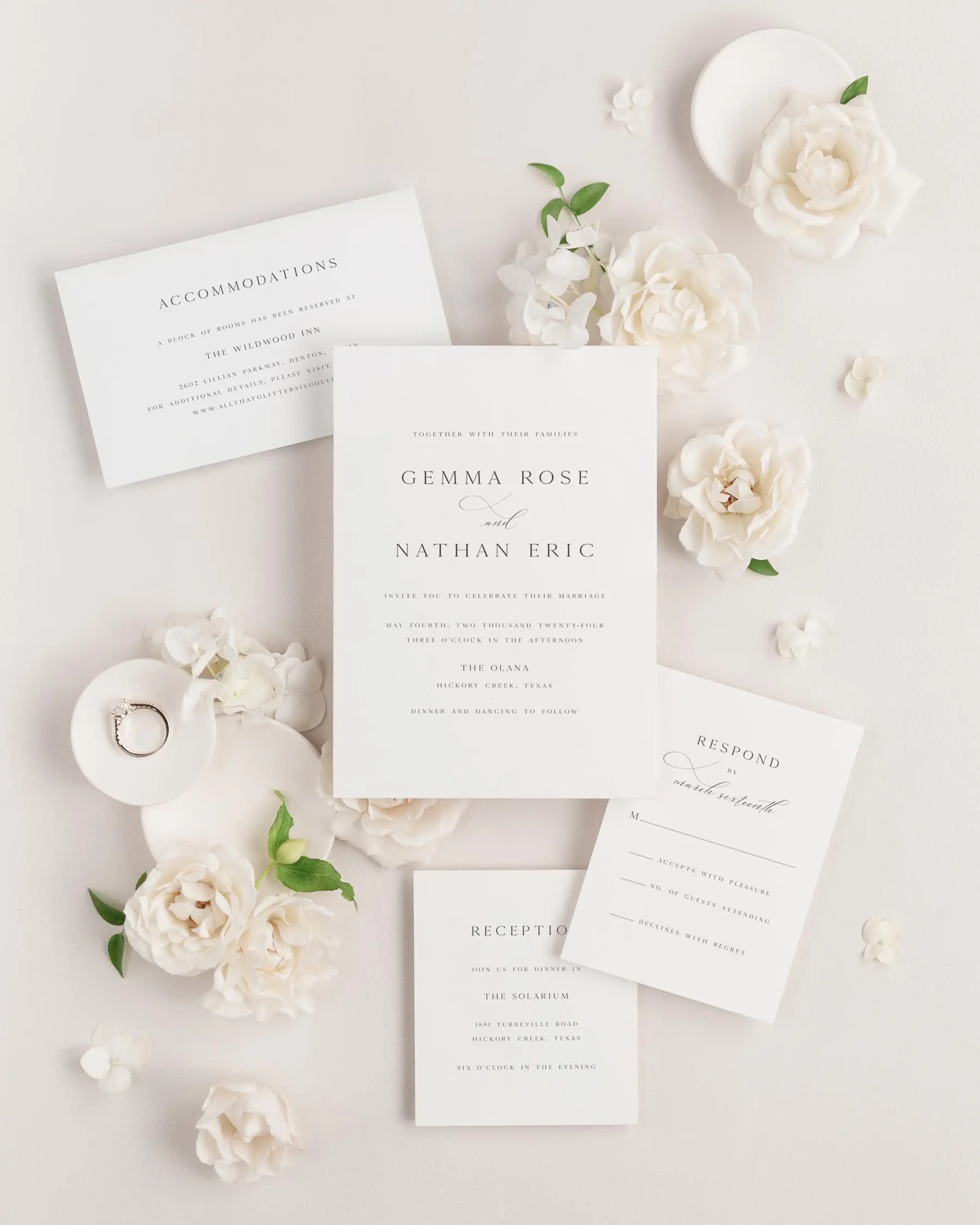 Gemma Wedding Invitation Suite