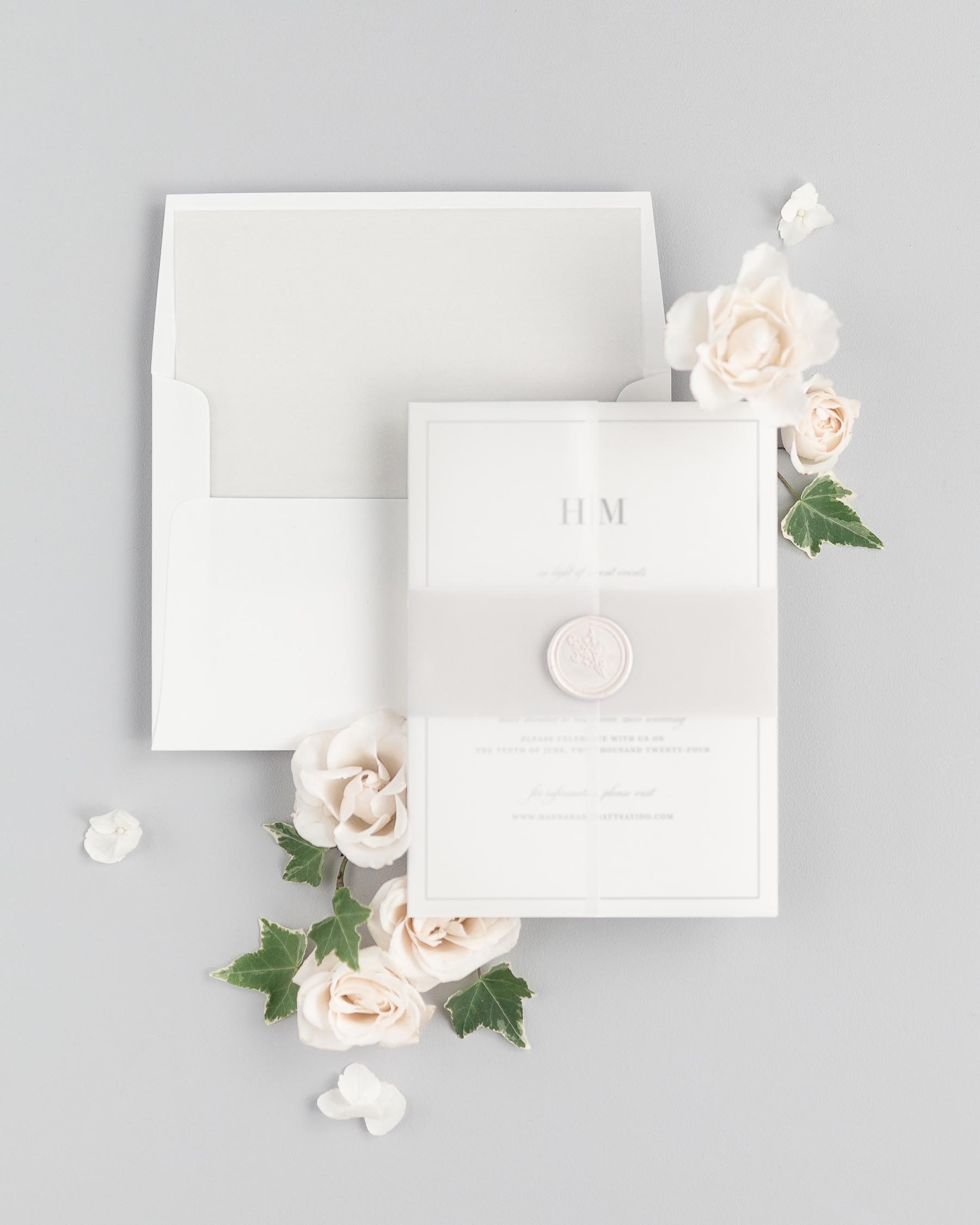 Glam Monogram Postponement Announcements