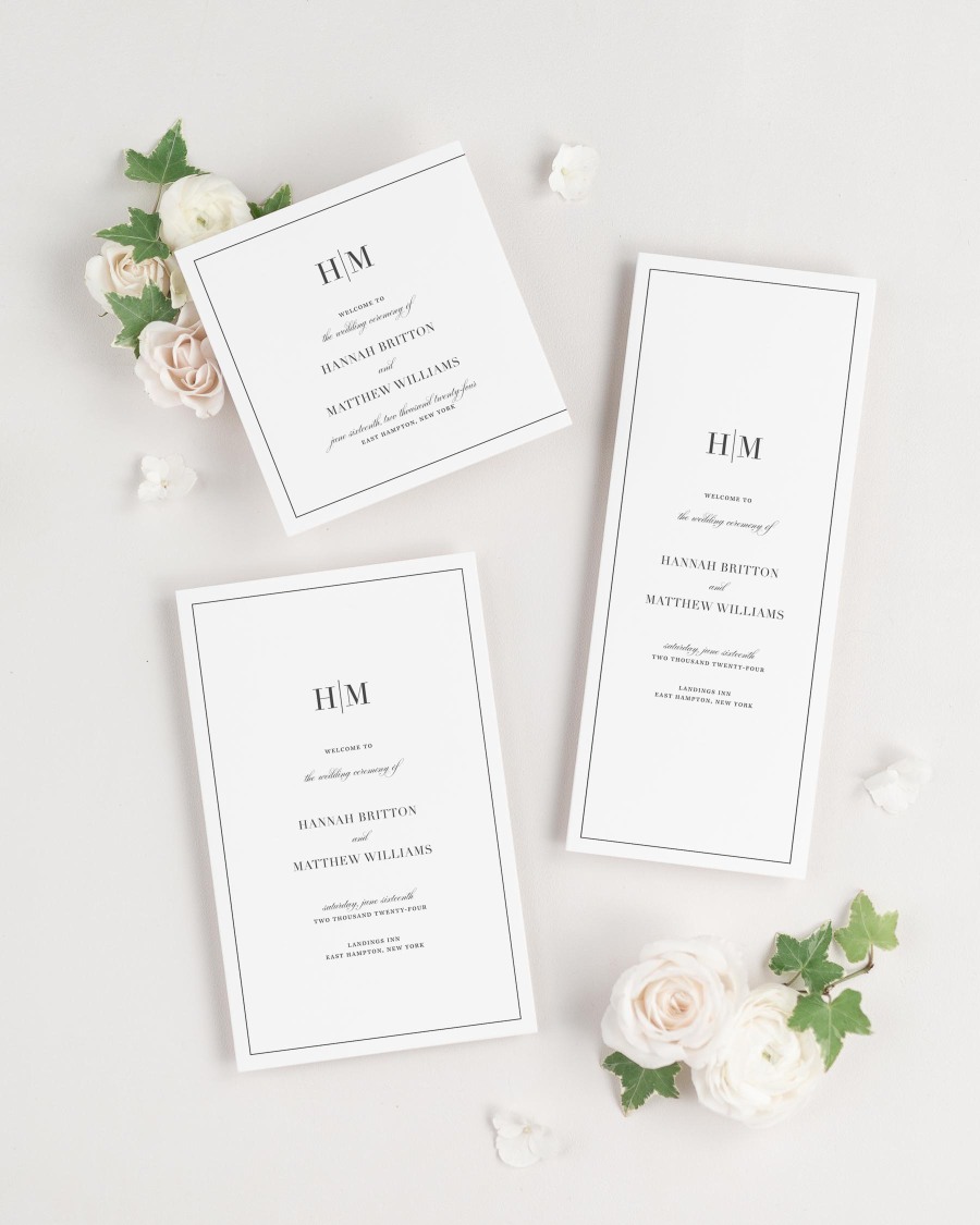 Glam Monogram Programs