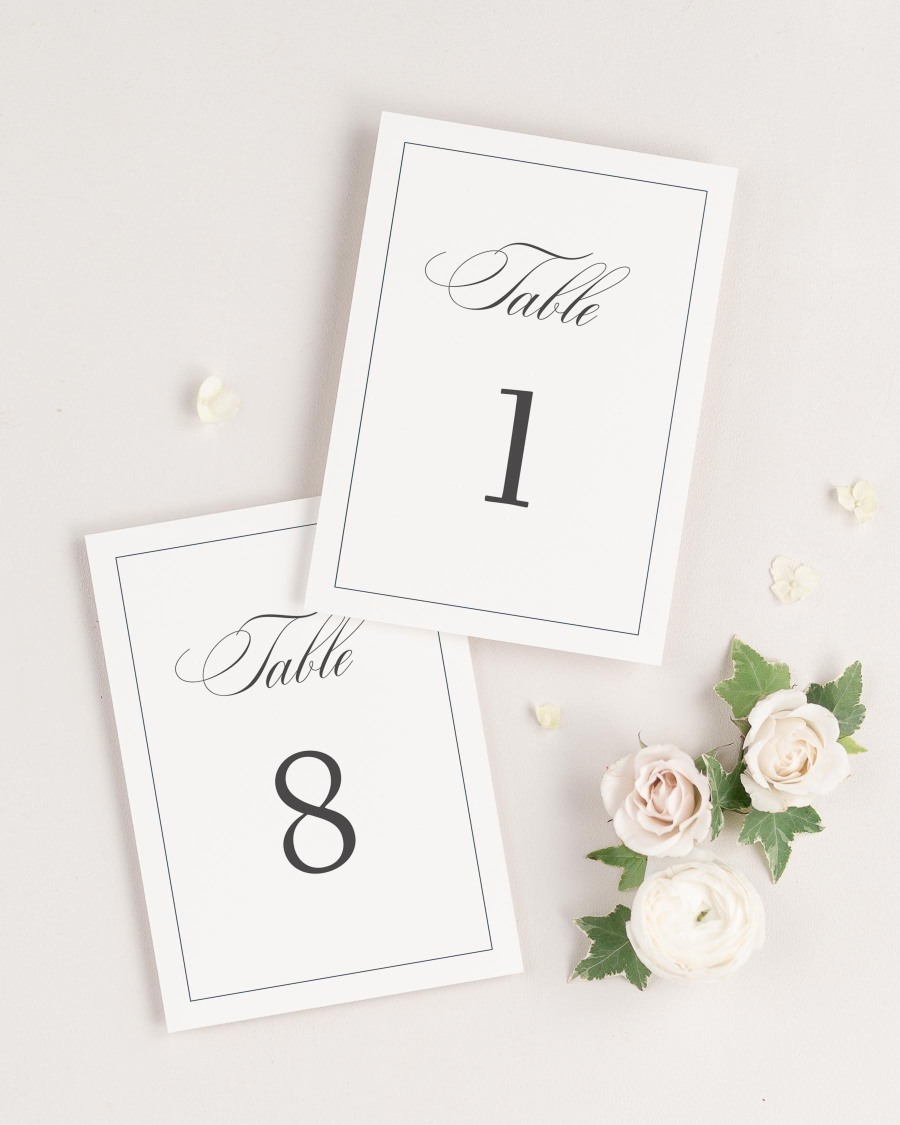 Grace Table Numbers