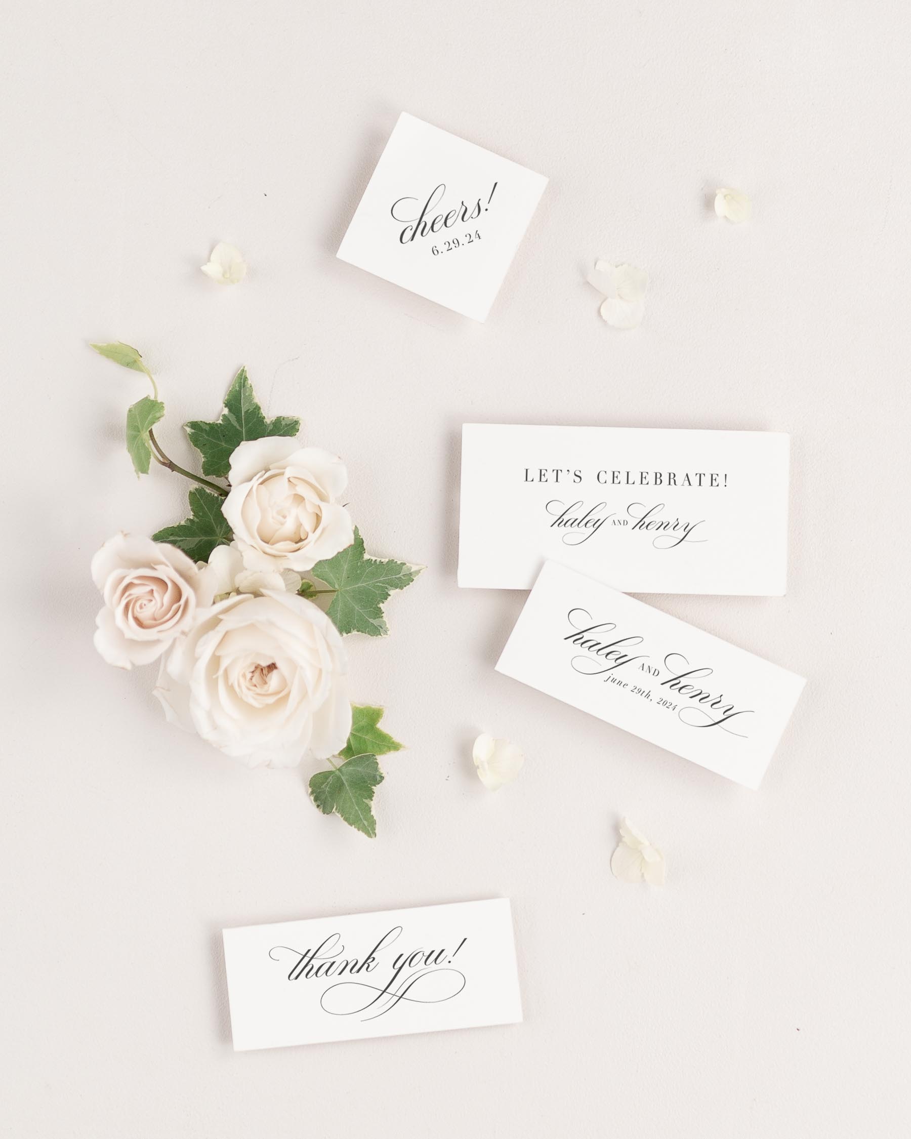 Haley Favor Tags