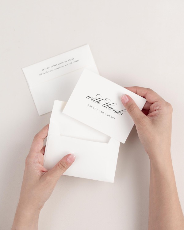 Haley Thank You Cards