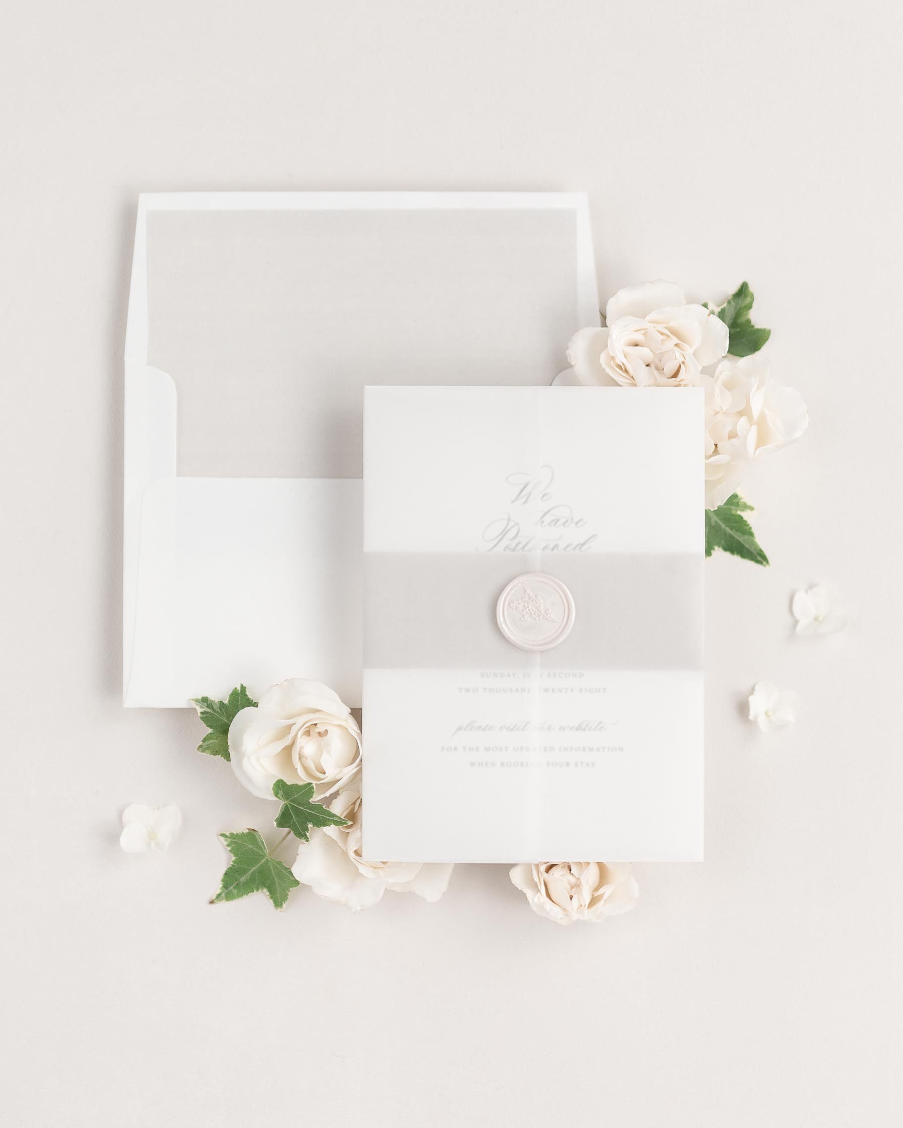 Hazel Wedding Postponement Announcements