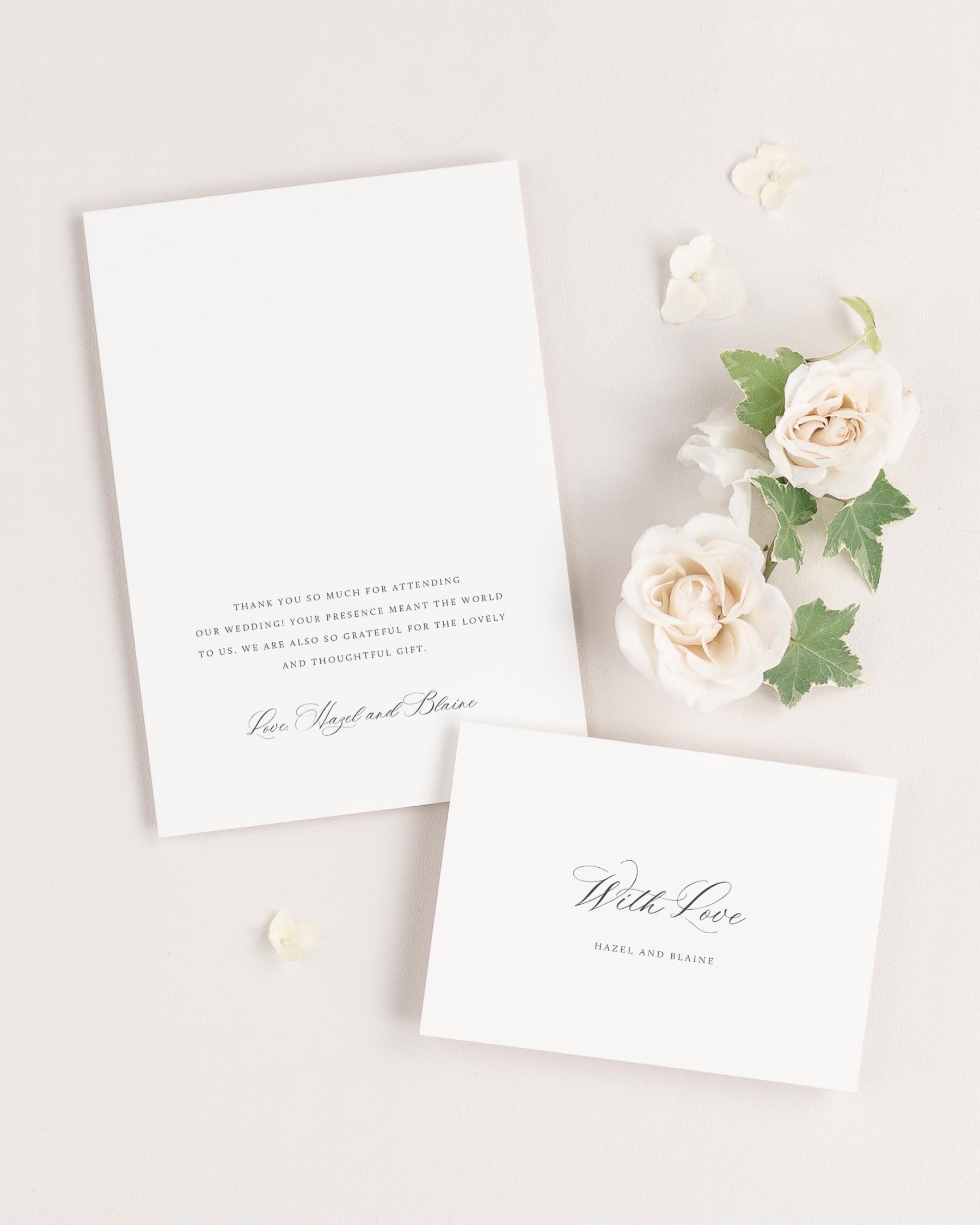 Hazel Thank You Cards