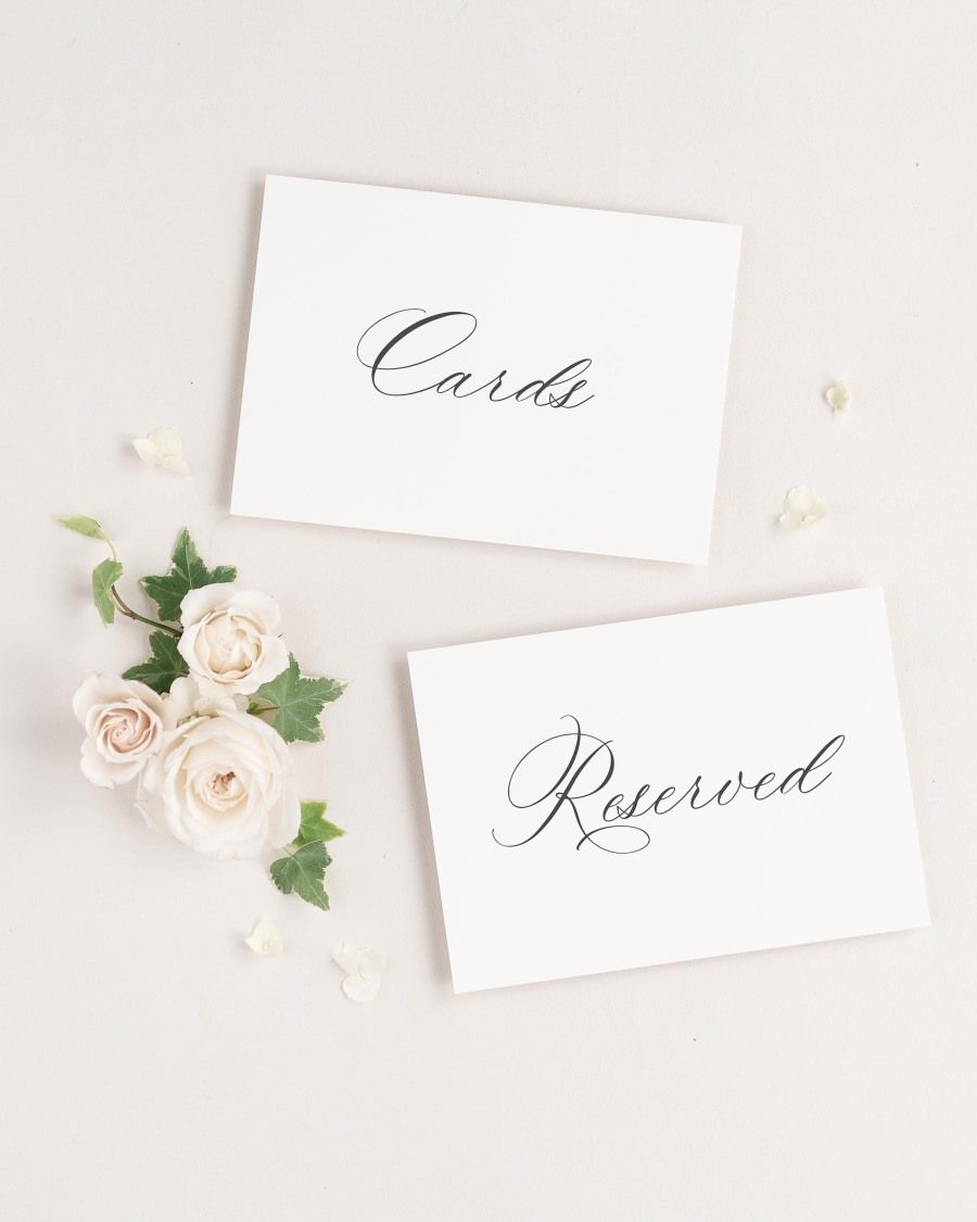 Hazel Wedding Signs | Shine Wedding Invitations
