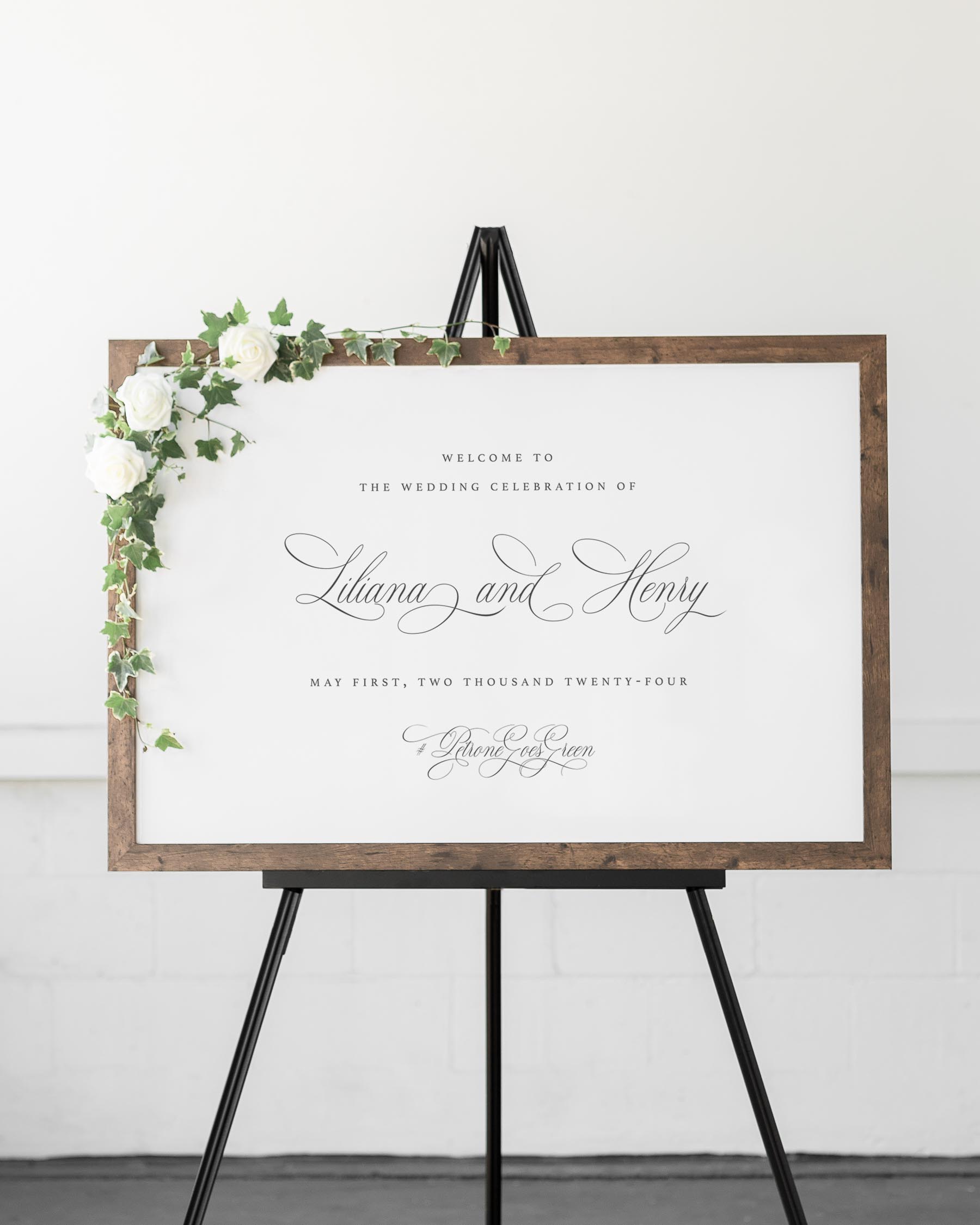 Liliana Welcome Signs