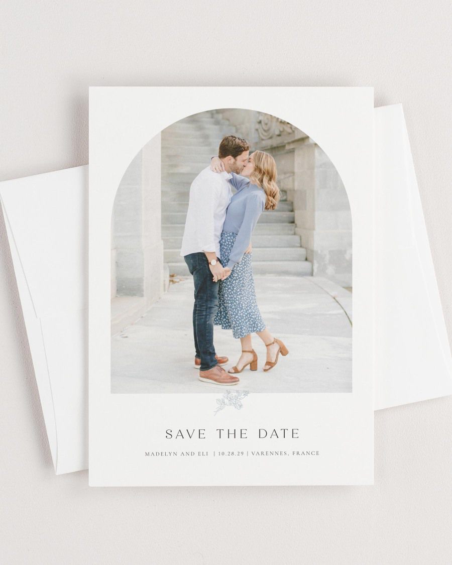 Madelyn Photo Save the Date with Envelope