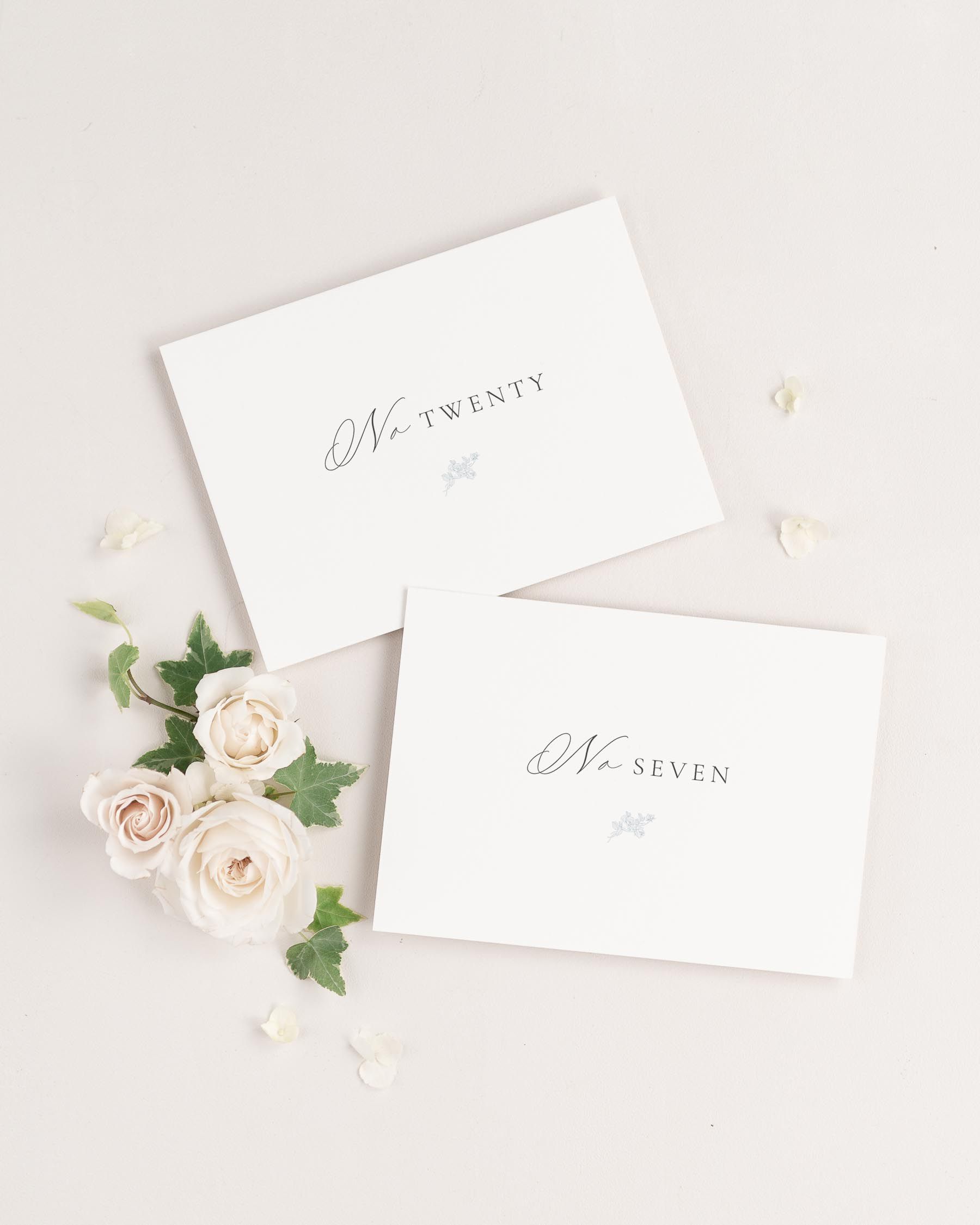 Madelyn Table Numbers