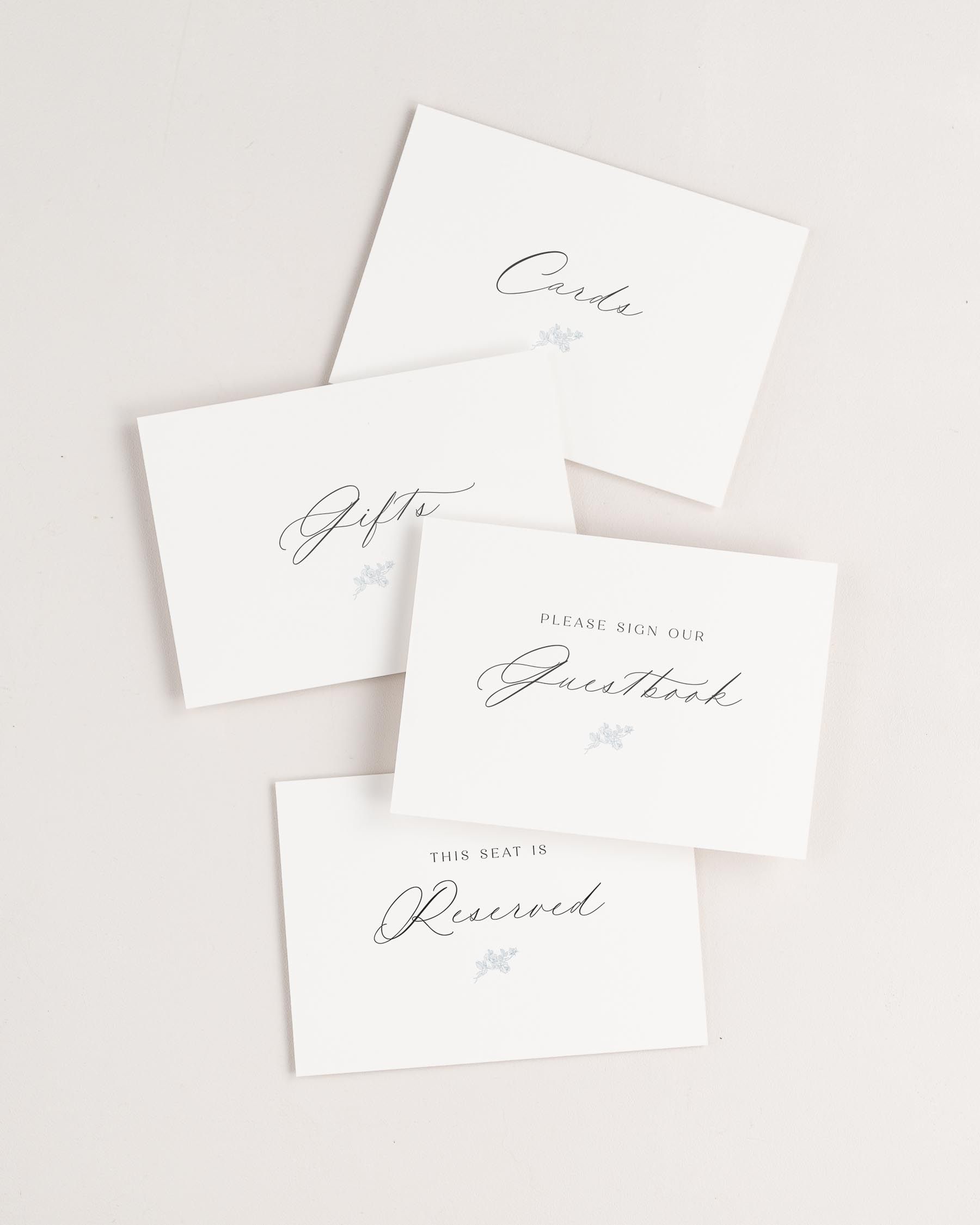 Madelyn Wedding Signs