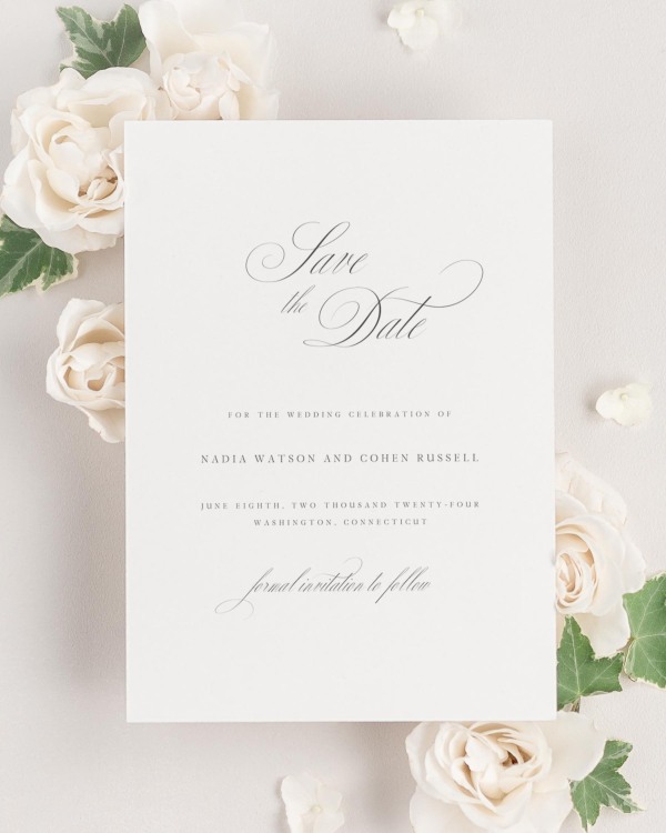 Nadia Save the Dates