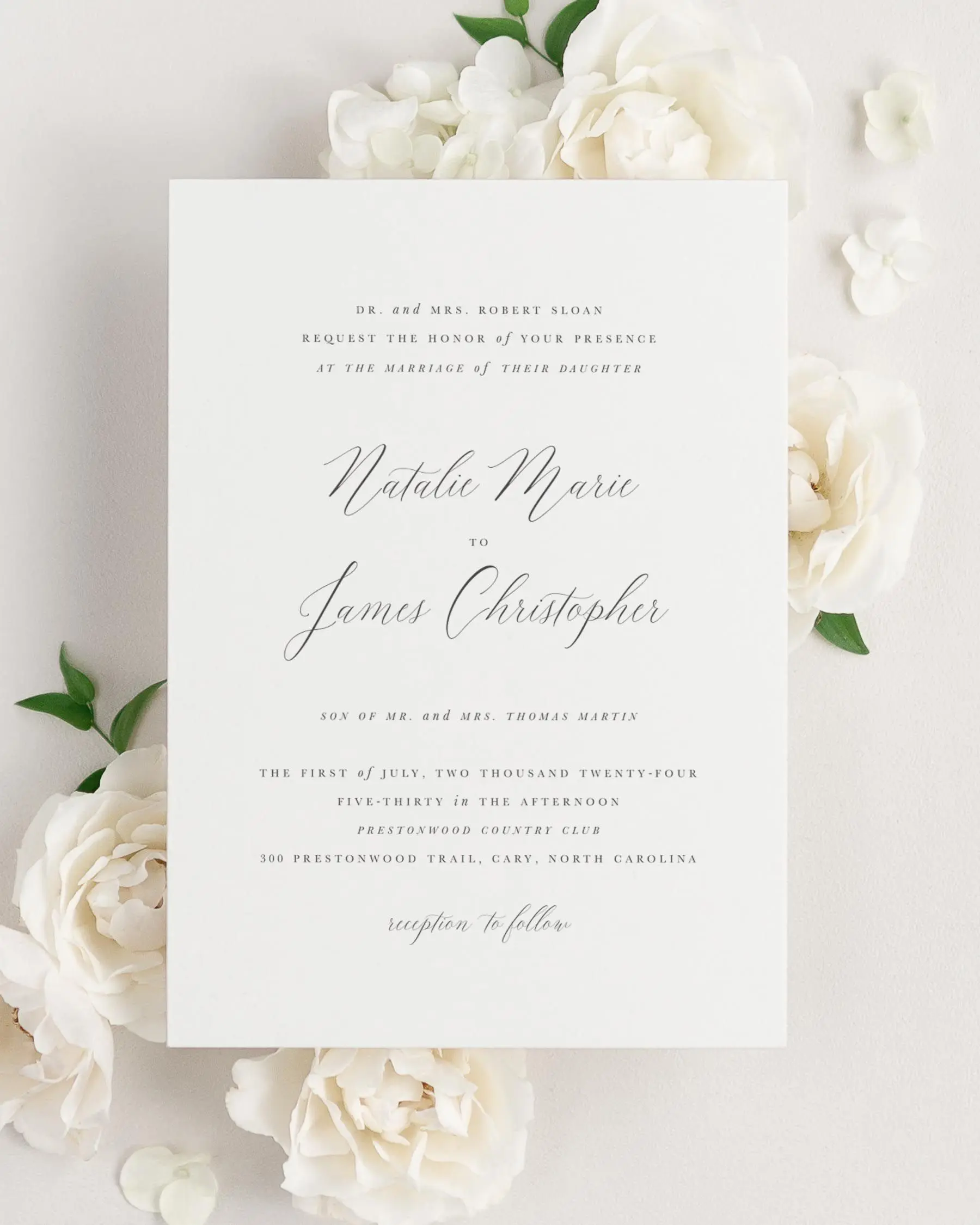 Natalie Wedding Invitation