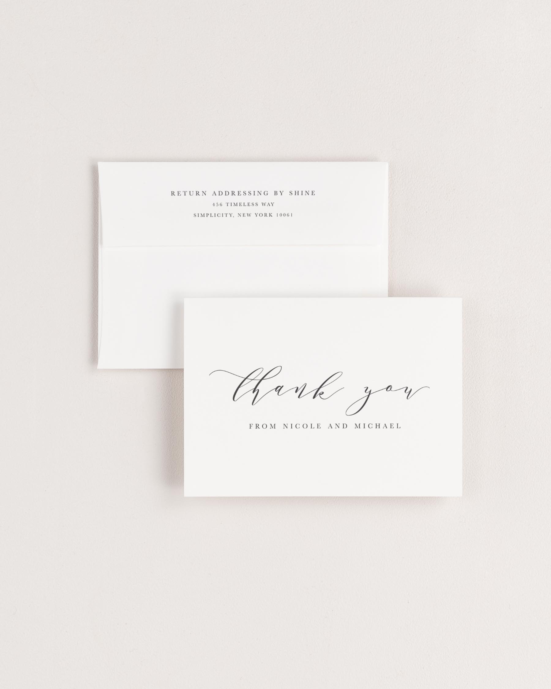 Nicole Thank You Cards