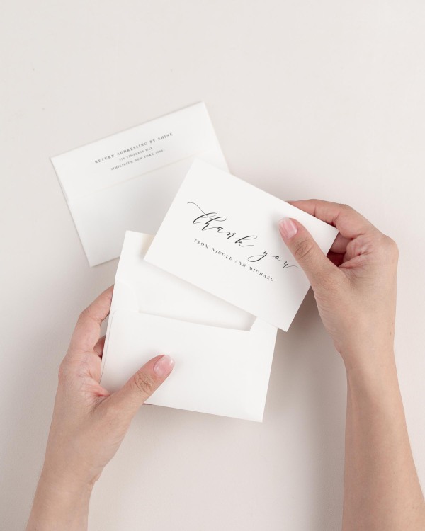 Nicole Thank You Cards