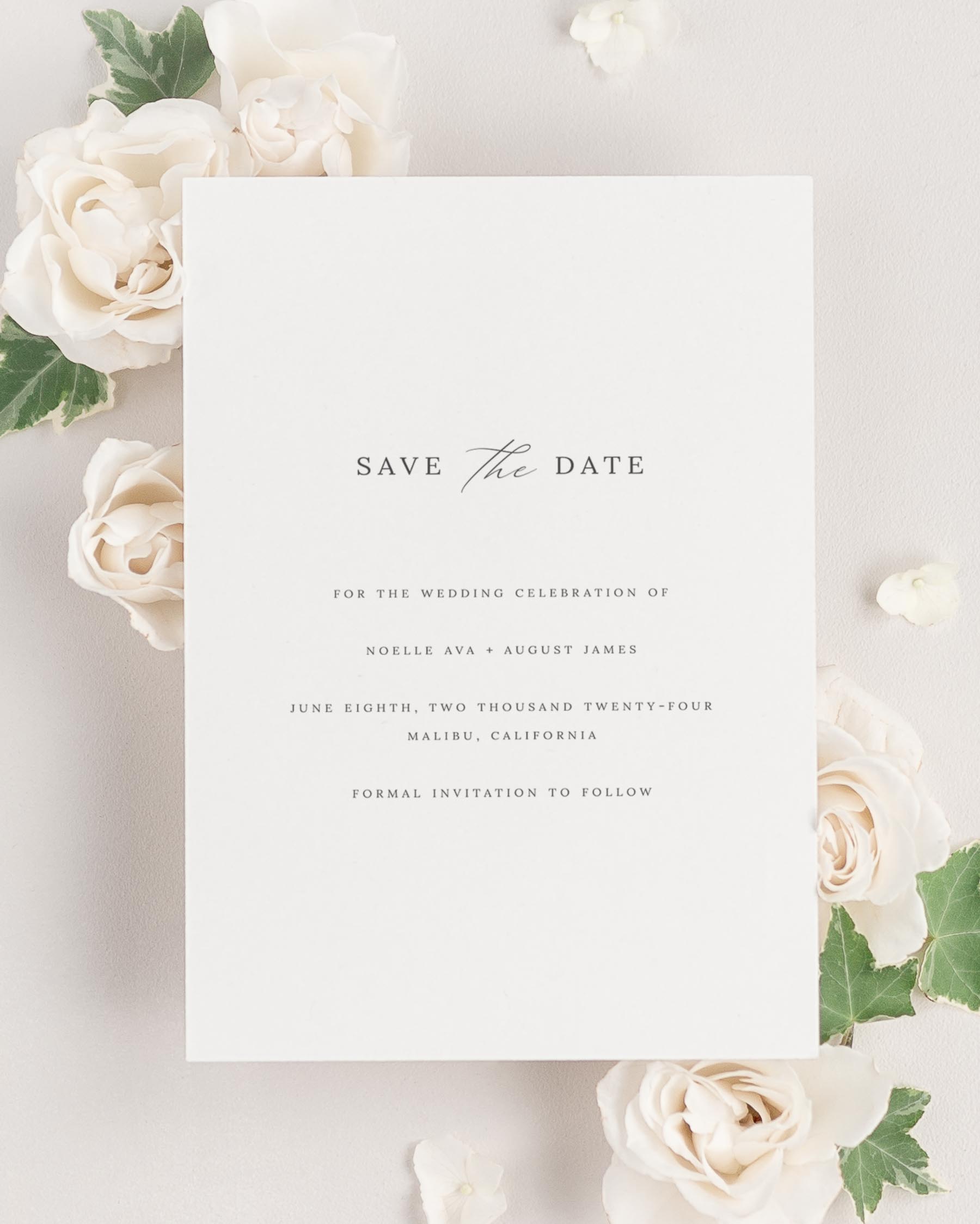 Noelle Save the Dates
