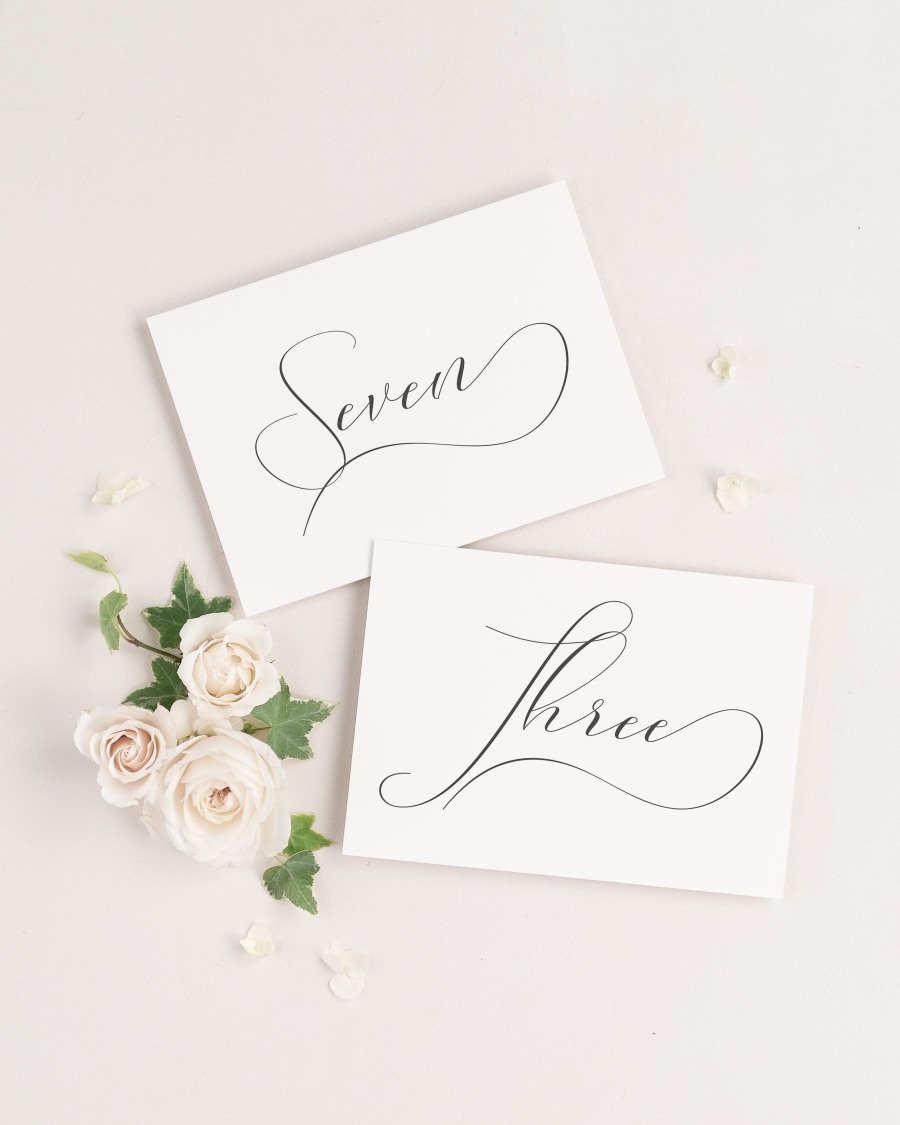 Ophelia Table Numbers